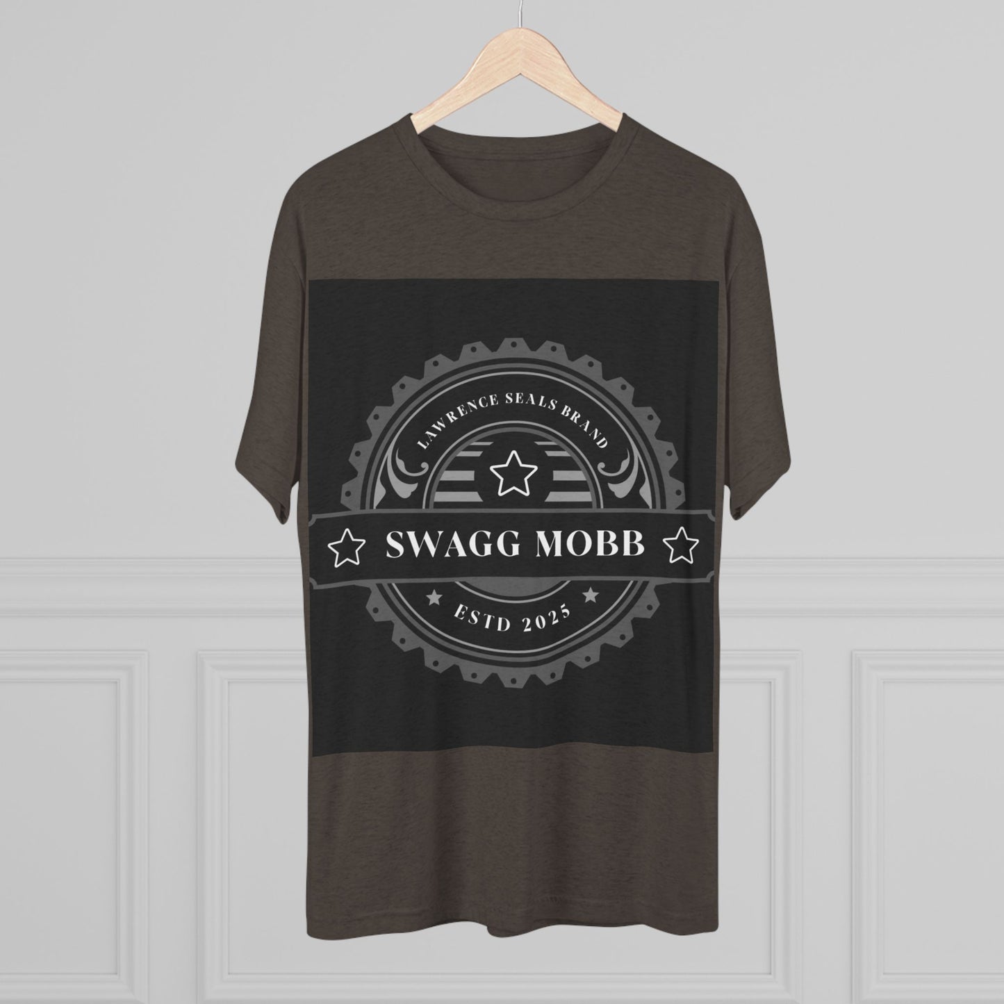 Swagg Mobb Logo Tee — Vintage Badge Graphic T-Shirt