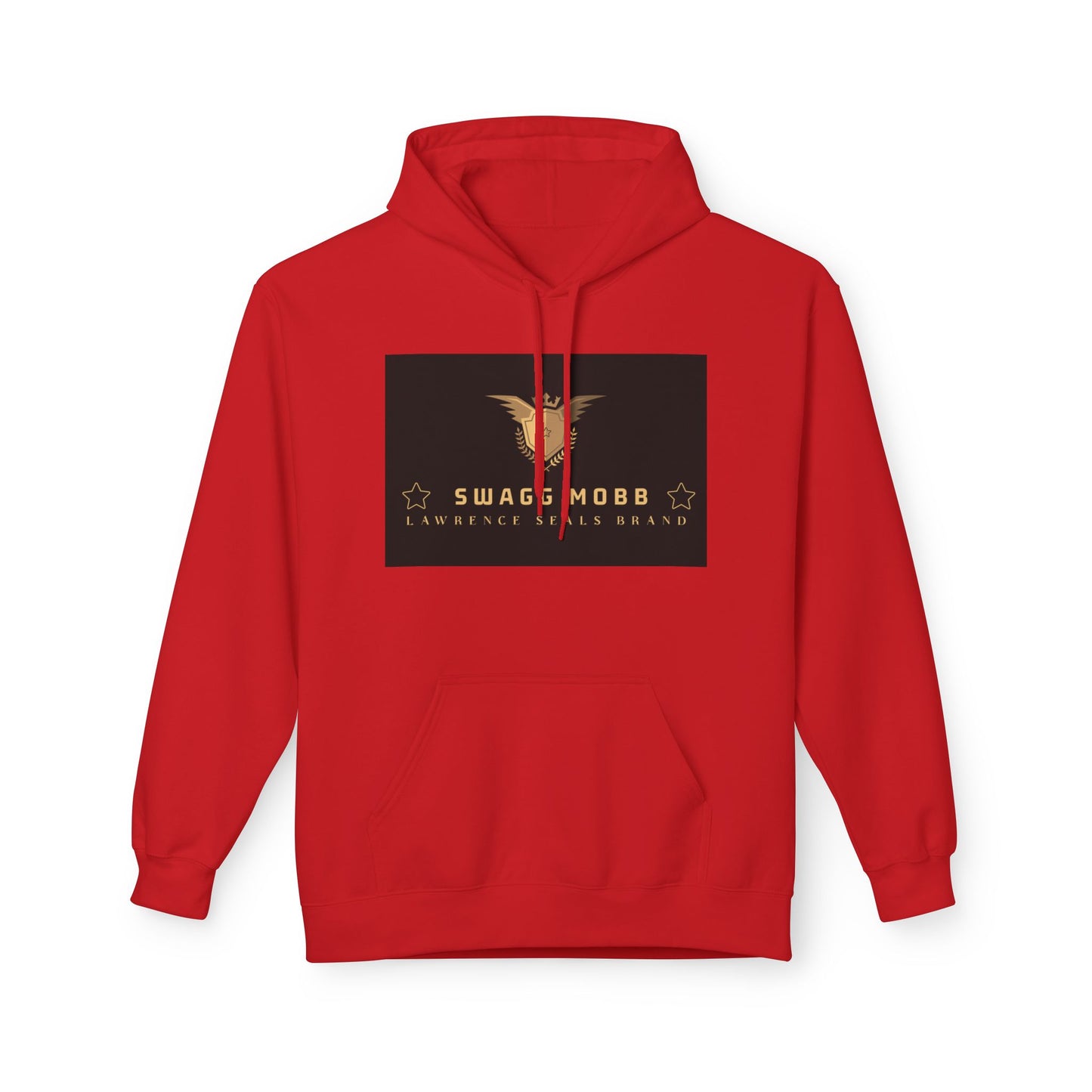 Hoodie - Swagg Mobb Gold Eagle Logo Pullover