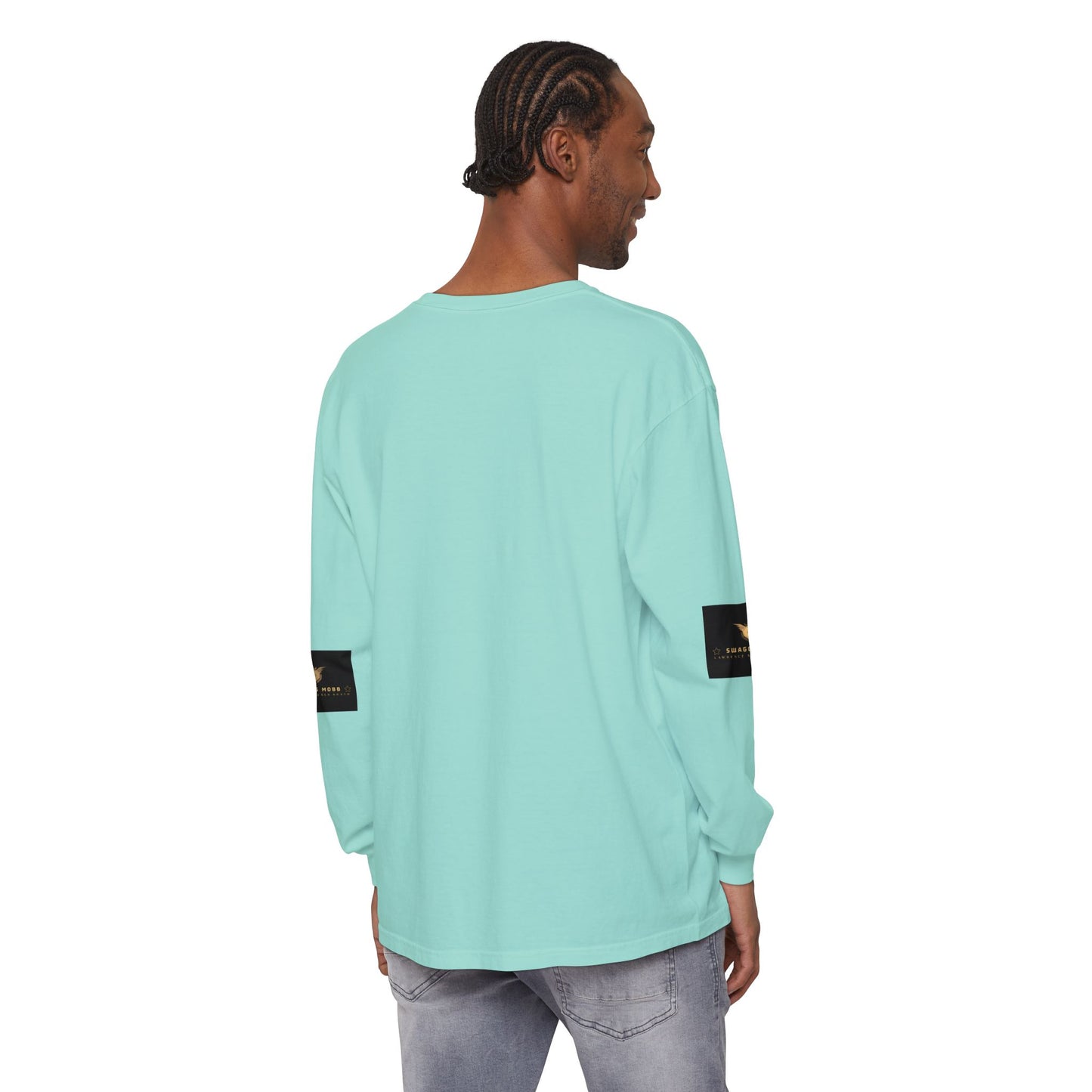 Swagg Mobb Eagle Logo Long Sleeve T-Shirt