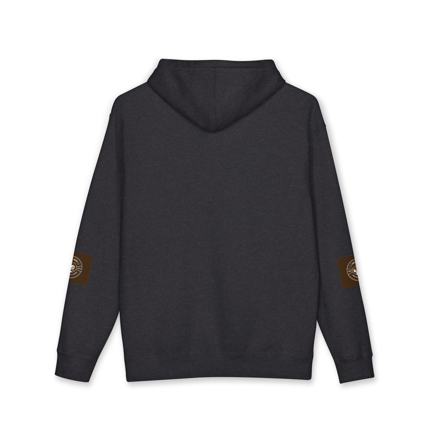 Skull Badge Hoodie – Stoner's Daily Brew Coffee Logo Sweatshirt