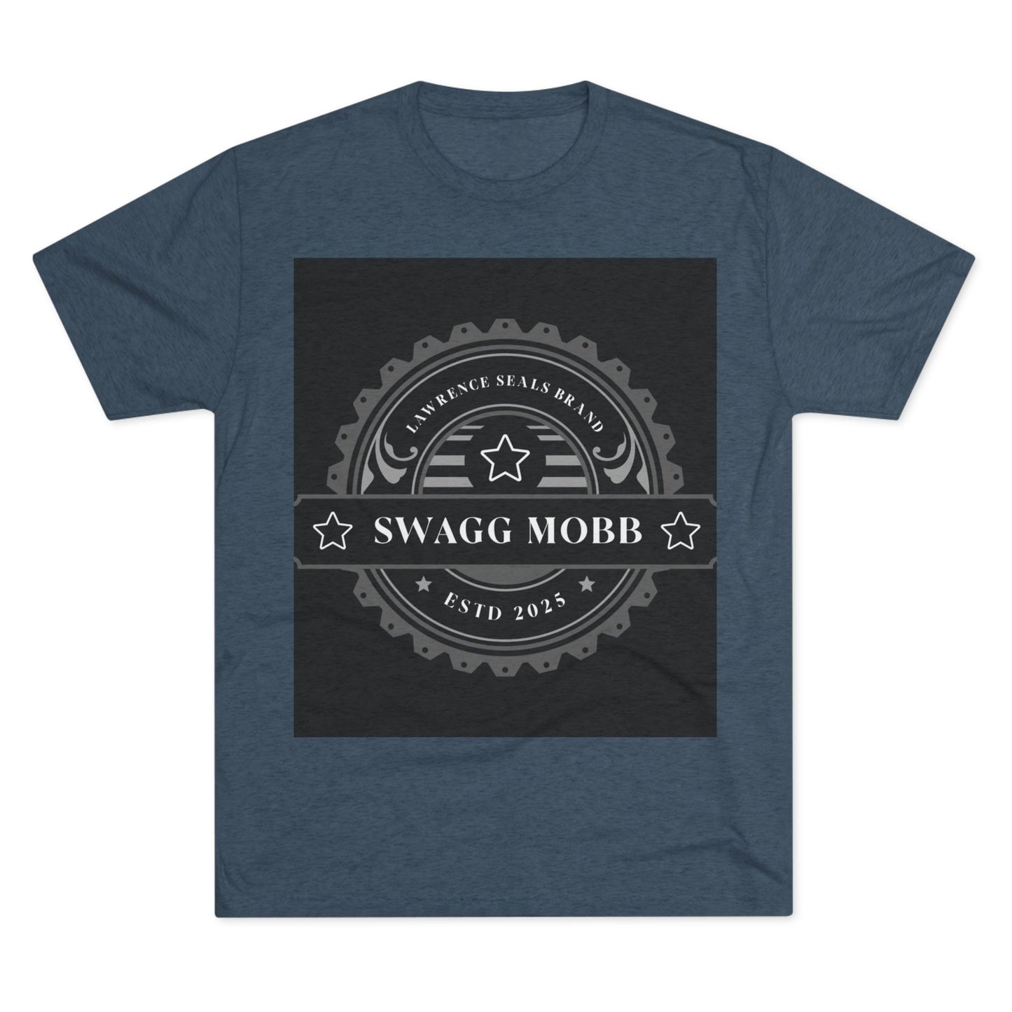 Swagg Mobb Logo Tee — Vintage Badge Graphic T-Shirt