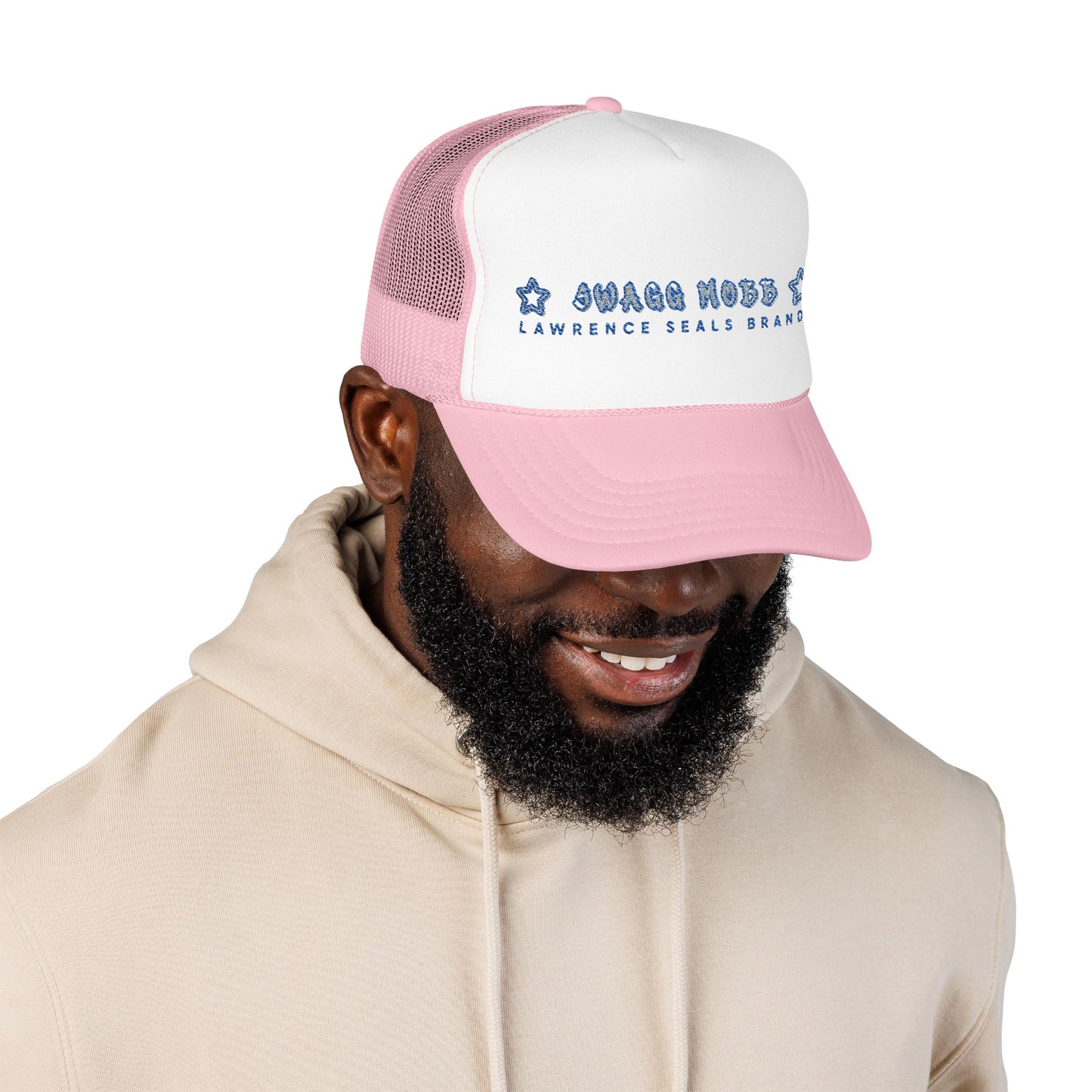 Embroidered Foam Trucker Hat - Shwag Mobs