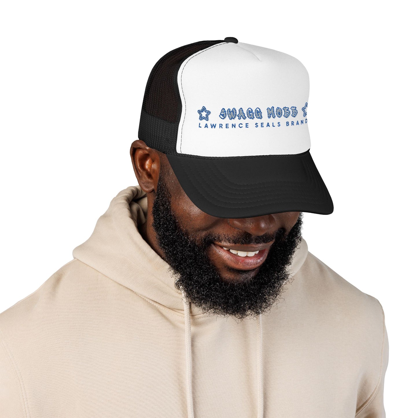 Embroidered Foam Trucker Hat - Shwag Mobs