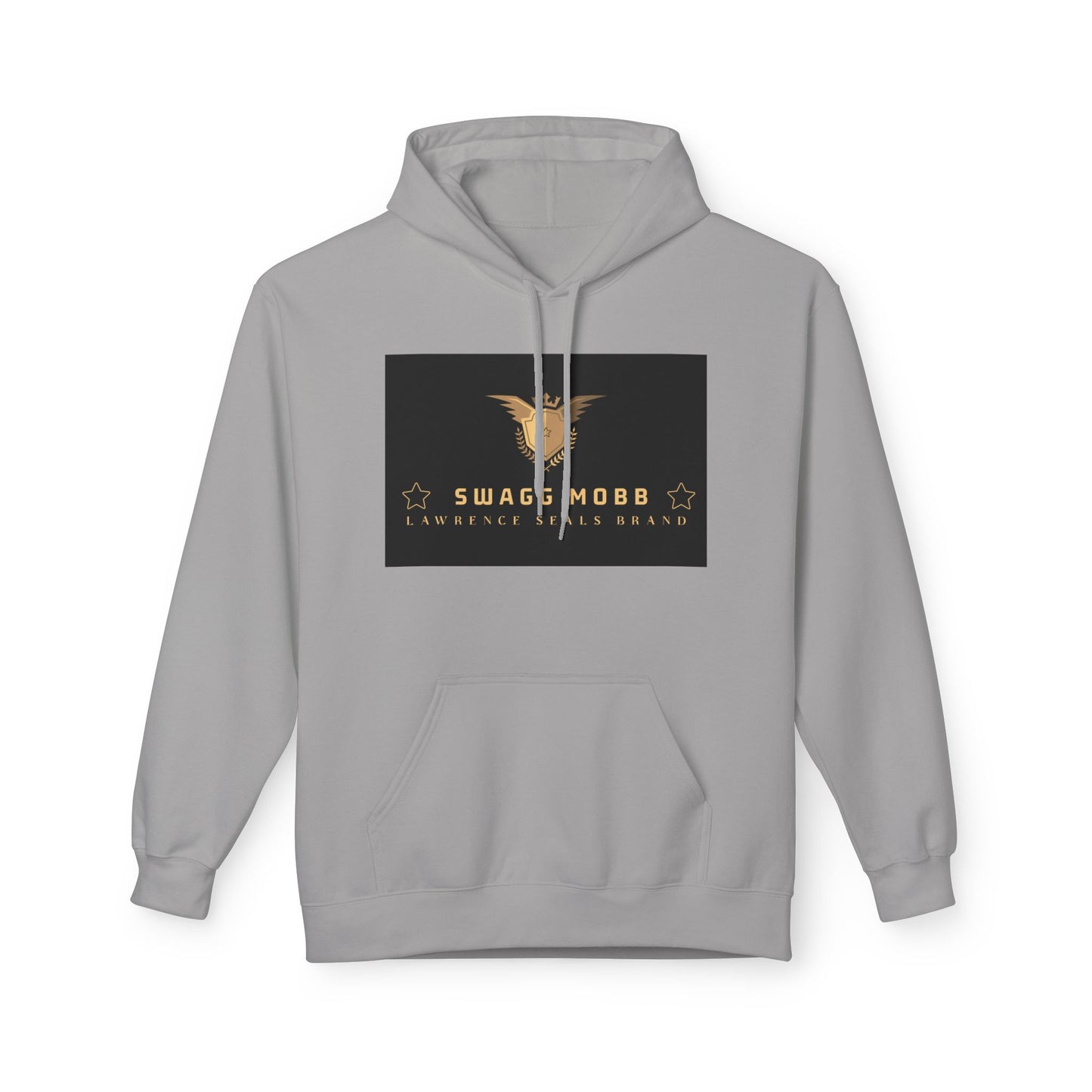 Hoodie - Swagg Mobb Gold Eagle Logo Pullover