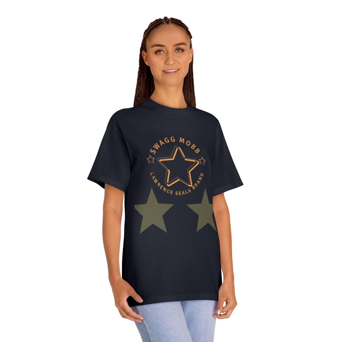 Star Badge Tee — "Swagg Mode" Graphic T‑Shirt