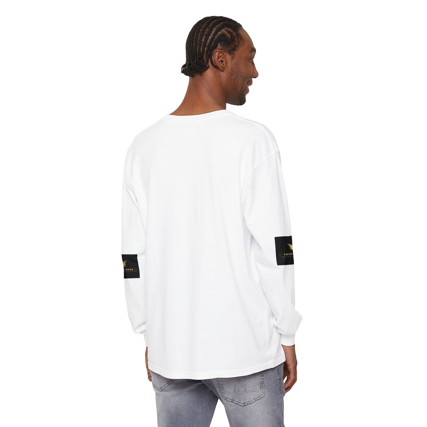 Swagg Mobb Eagle Logo Long Sleeve T-Shirt