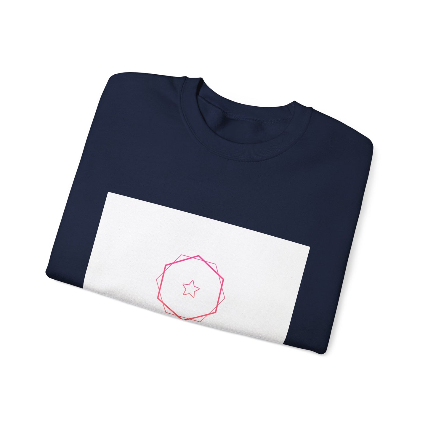 Crewneck Sweatshirt — Minimal Pink “Swagg Mobb” Logo