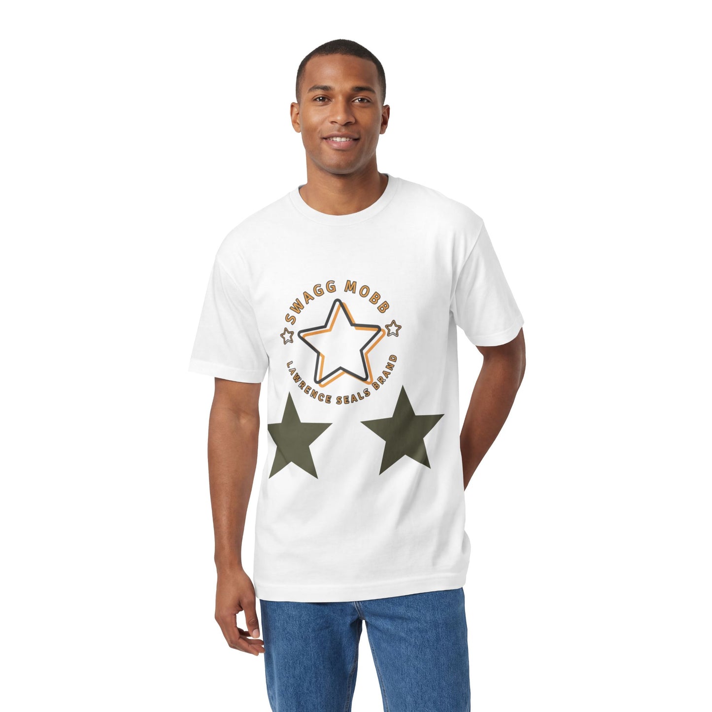 Star Badge Tee — "Swagg Mode" Graphic T‑Shirt