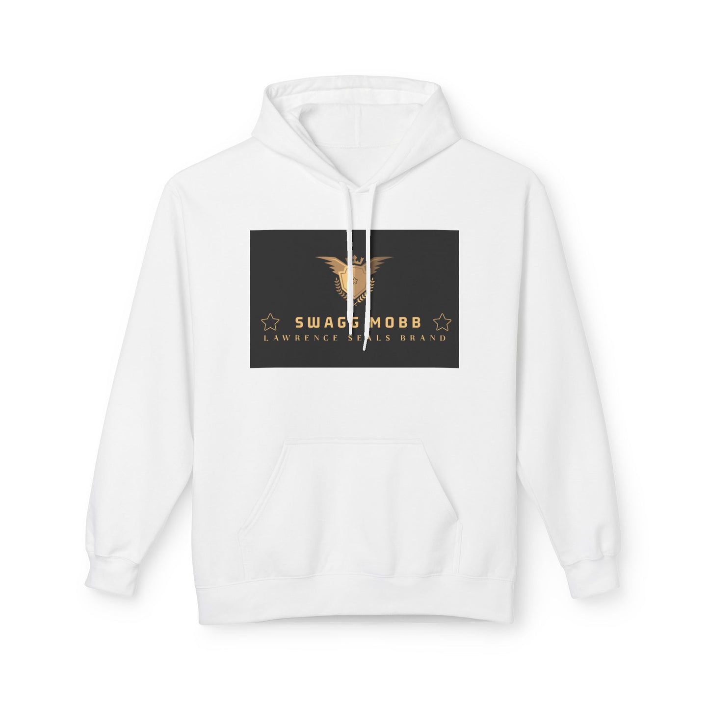 Hoodie - Swagg Mobb Gold Eagle Logo Pullover