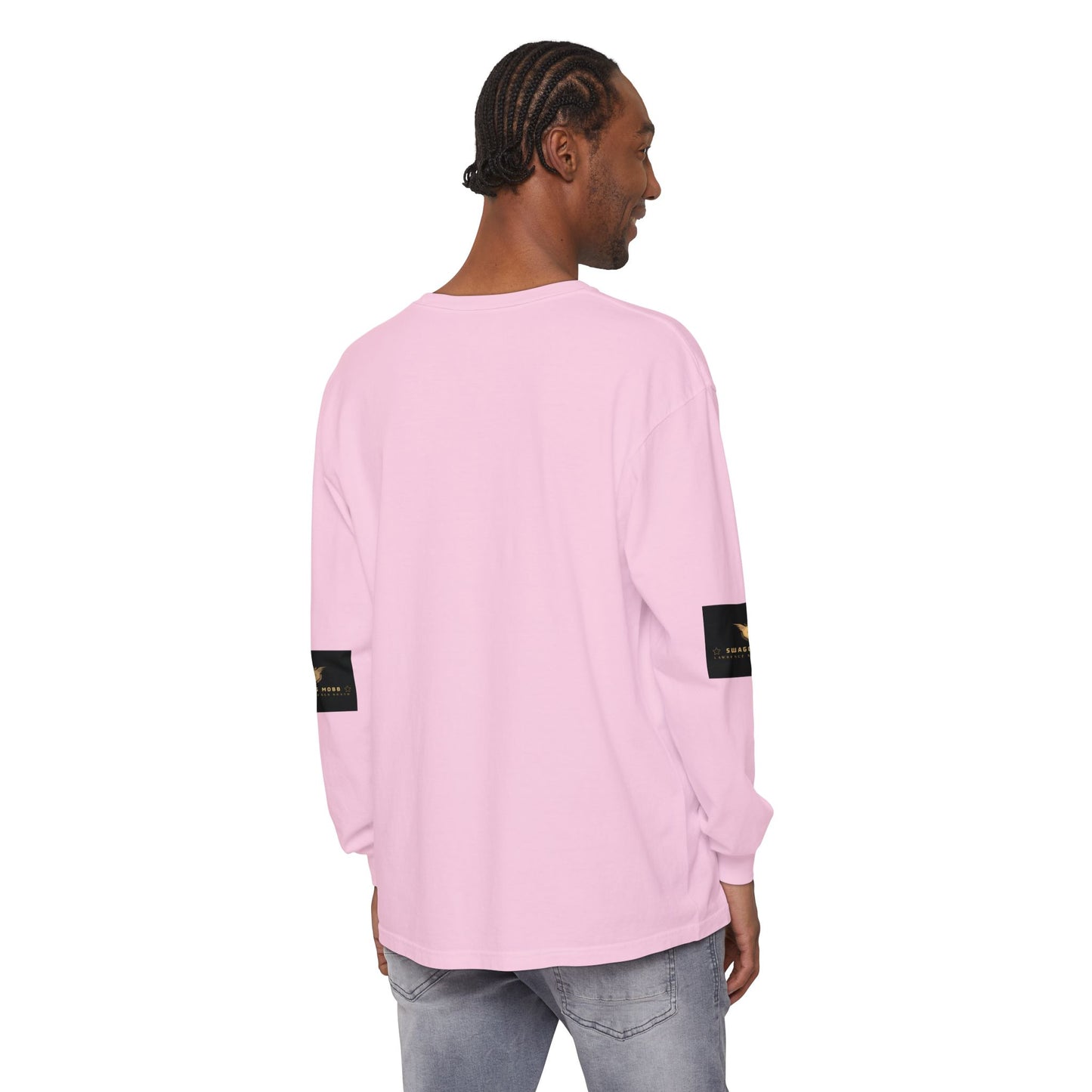 Swagg Mobb Eagle Logo Long Sleeve T-Shirt