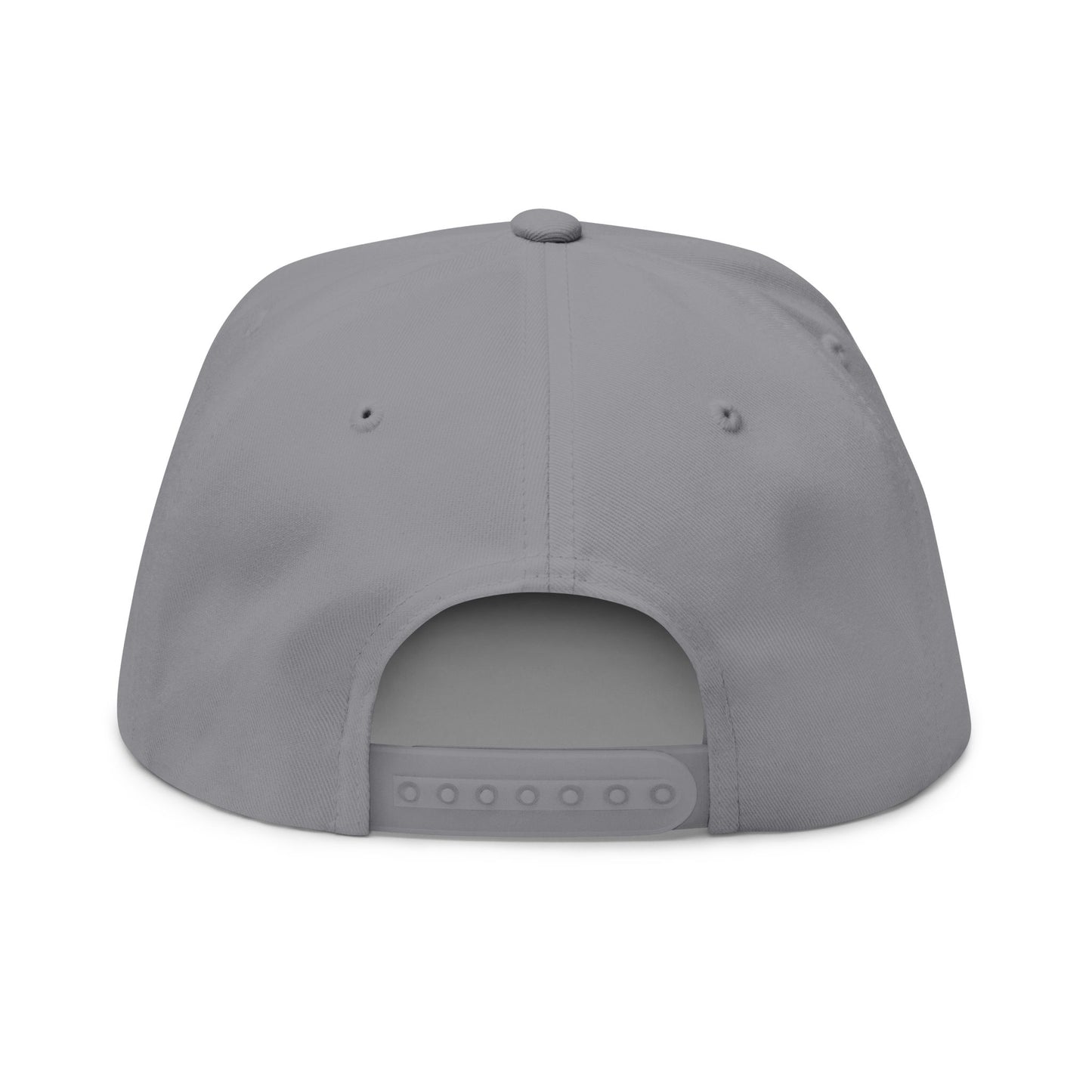 Swagg Mobb Embroidered Flat Bill Cap — Gold Eagle Logo Snapback