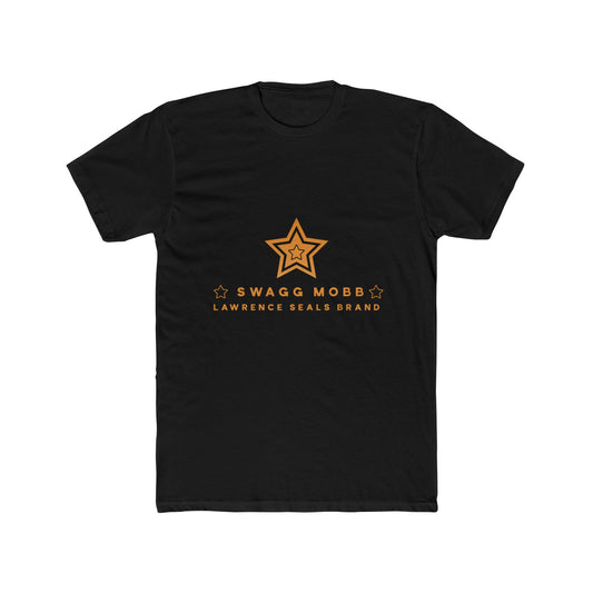 Swagg Mobb Star Logo Tee — 'Swagg Mobb Lawrence Seals Brand' Crewneck T-Shirt
