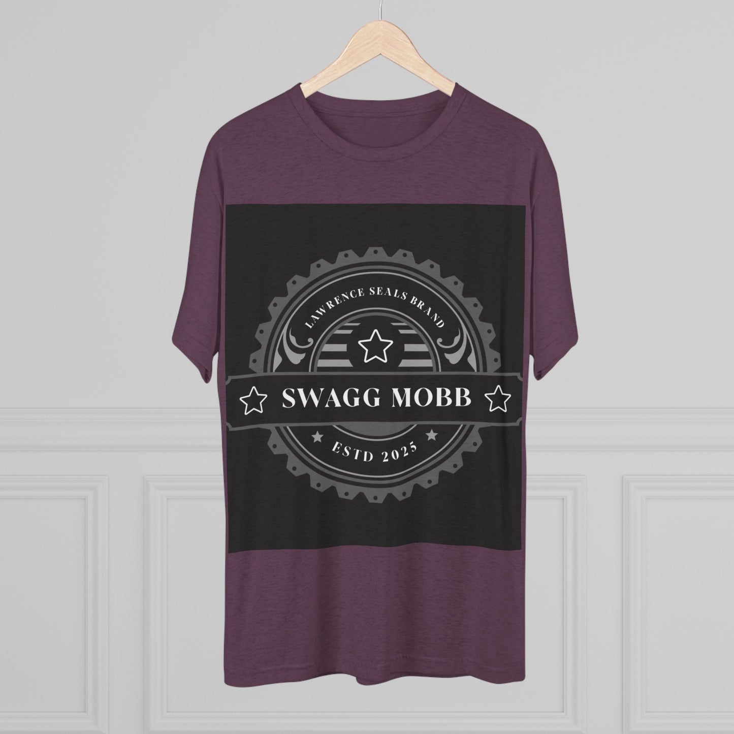 Swagg Mobb Logo Tee — Vintage Badge Graphic T-Shirt