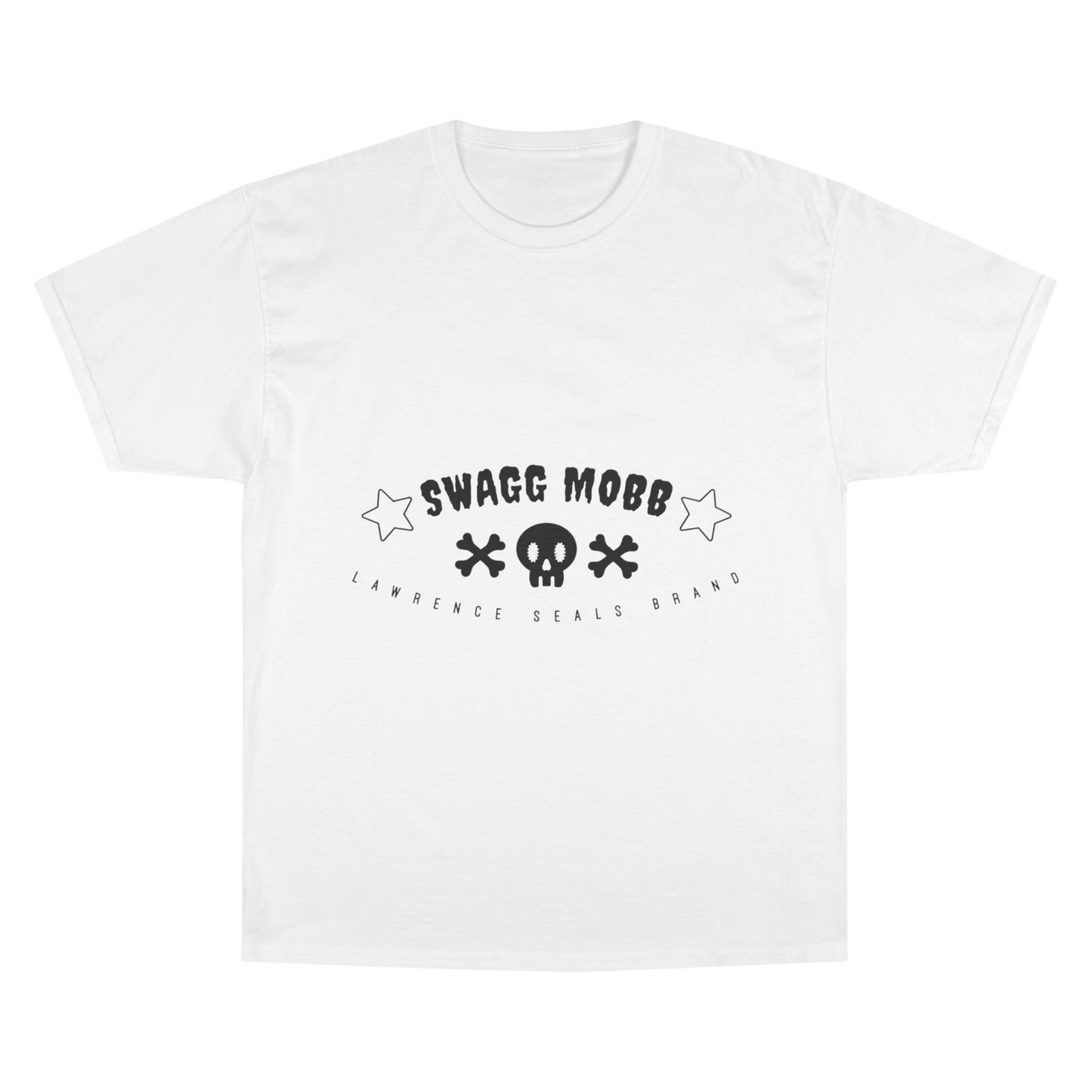 Champion T-Shirt — "Swagg Mobb" Skull Logo Tee