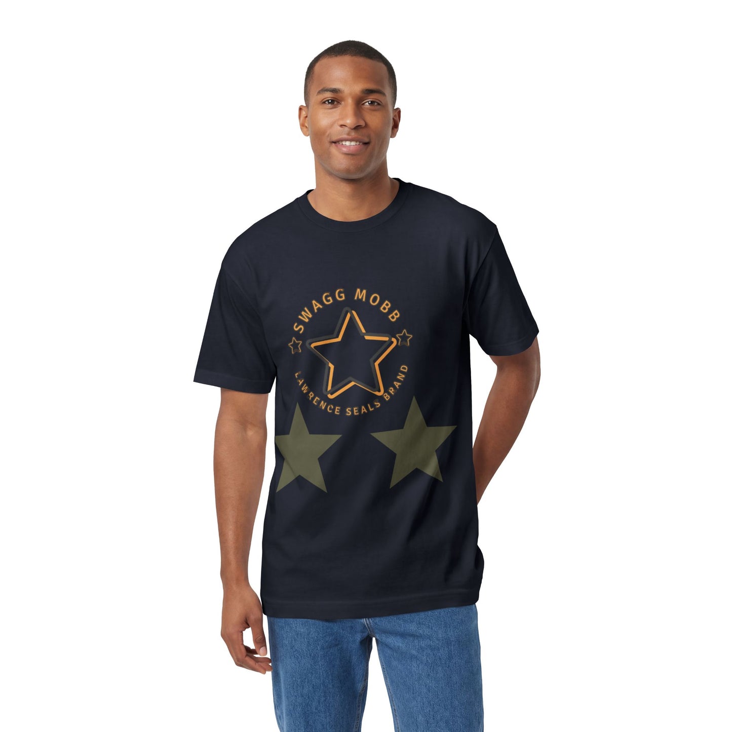 Star Badge Tee — "Swagg Mode" Graphic T‑Shirt