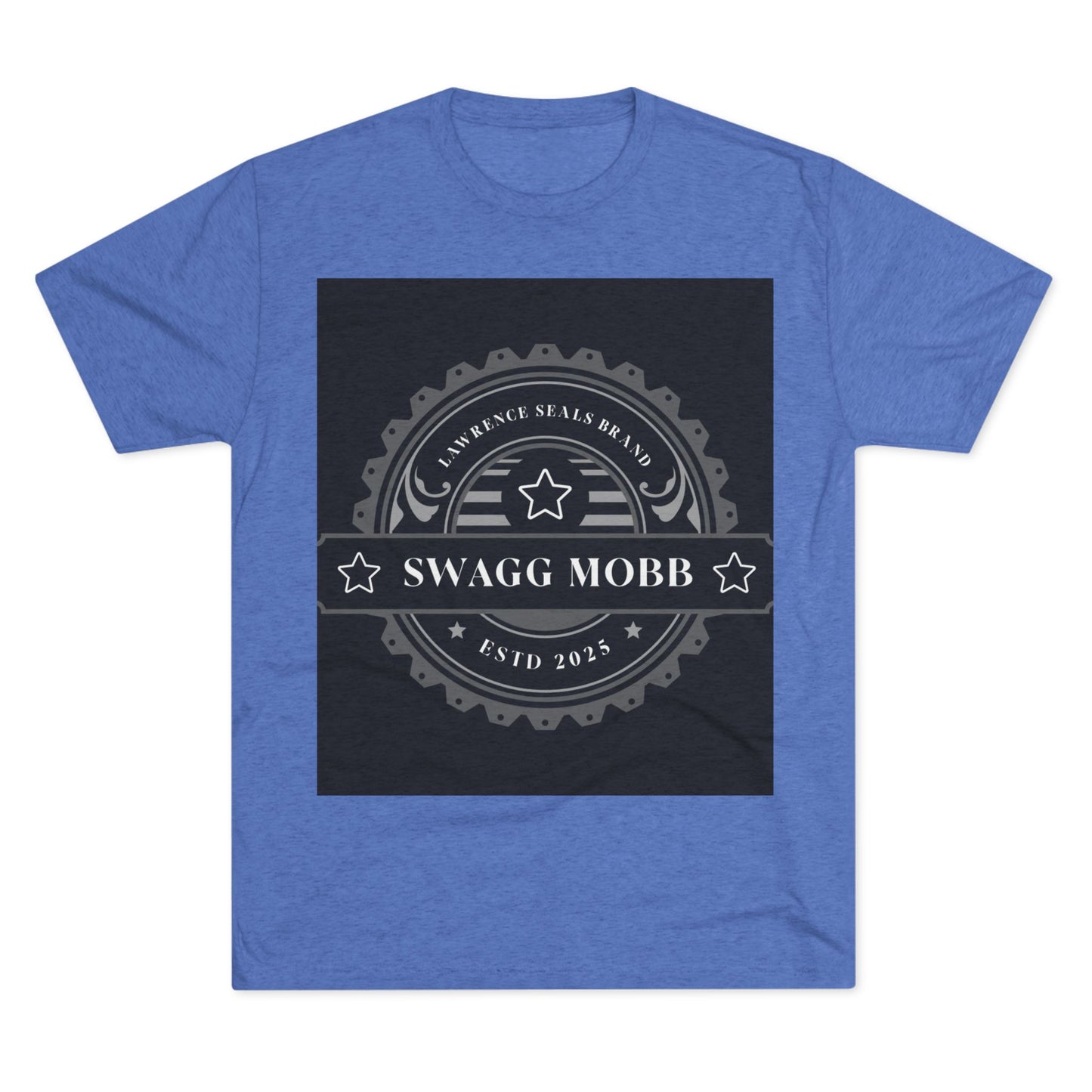 Swagg Mobb Logo Tee — Vintage Badge Graphic T-Shirt