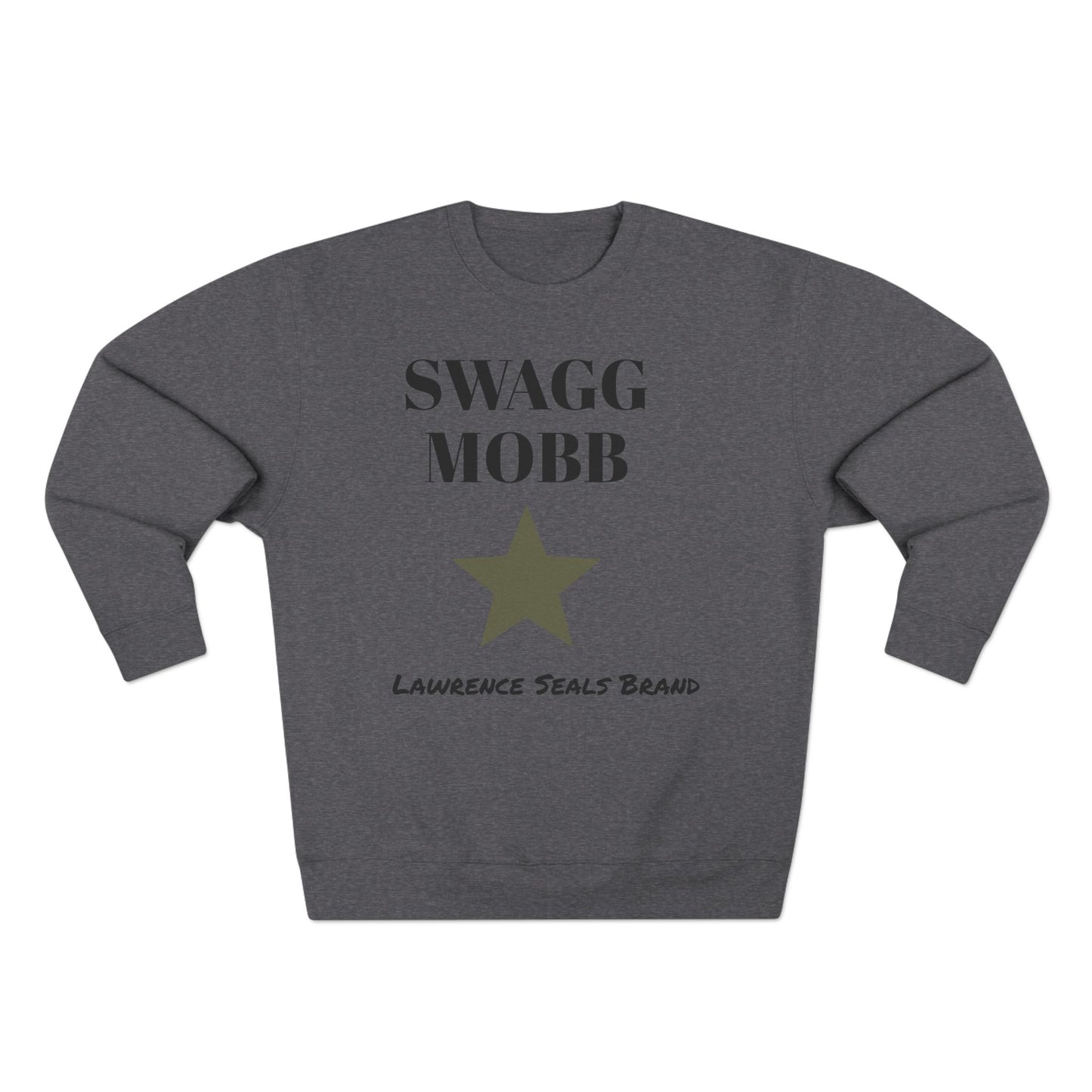 Trendy Unisex Crewneck Sweatshirt - SWAGG MOBB - Casual Style, Gift for Friends, Streetwear, Everyday Wear, Fashion Enthusiast