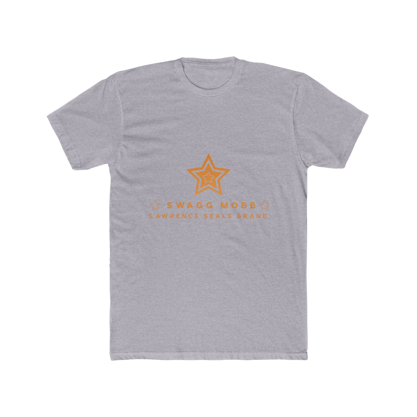 Swagg Mobb Star Logo Tee — 'Swagg Mobb Lawrence Seals Brand' Crewneck T-Shirt