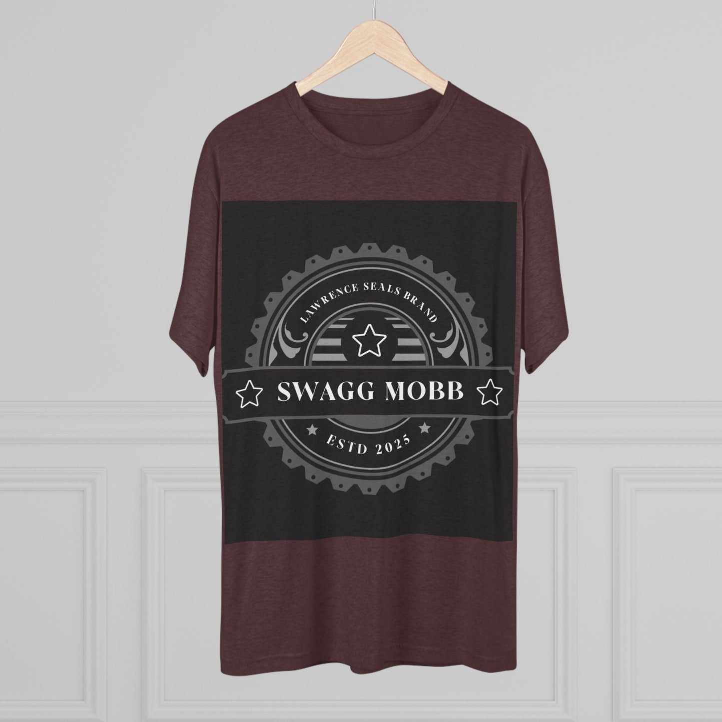 Swagg Mobb Logo Tee — Vintage Badge Graphic T-Shirt