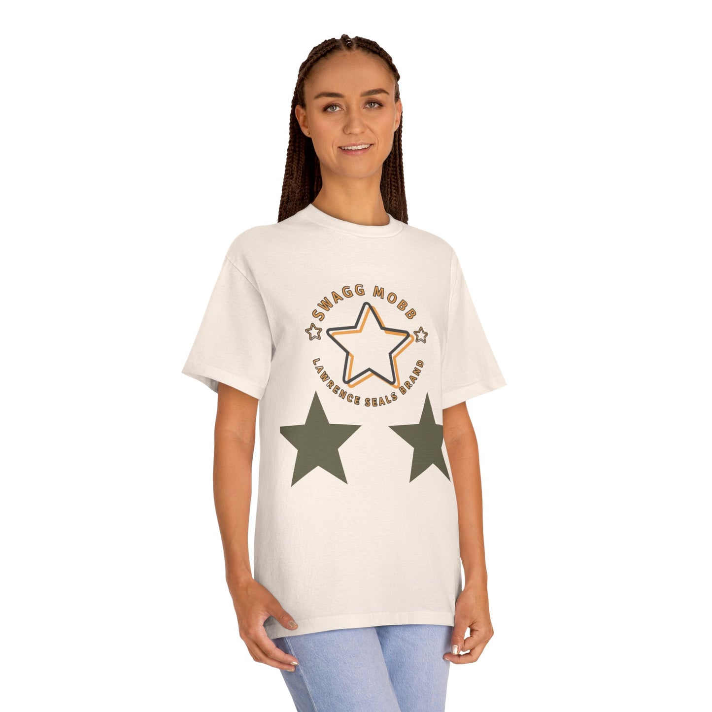 Star Badge Tee — "Swagg Mode" Graphic T‑Shirt