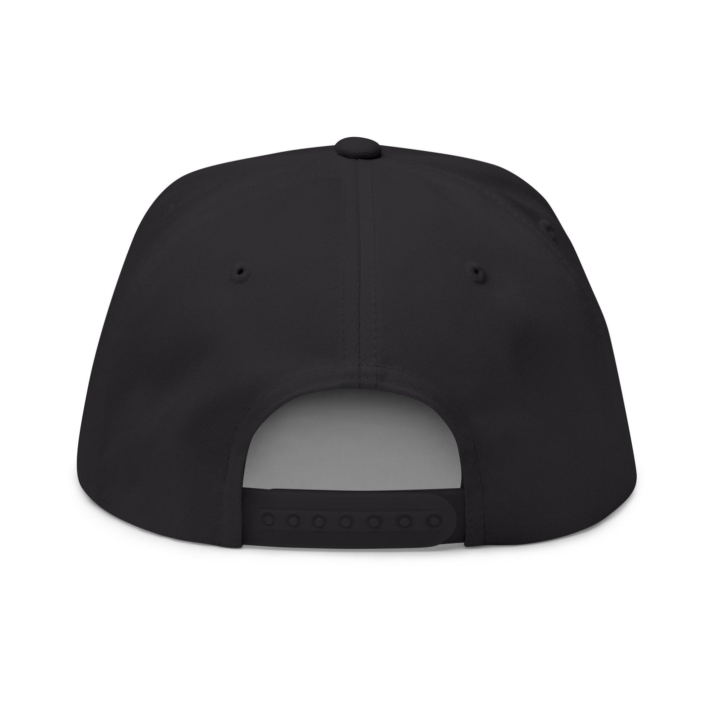 Swagg Mobb Embroidered Flat Bill Cap — Gold Eagle Logo Snapback