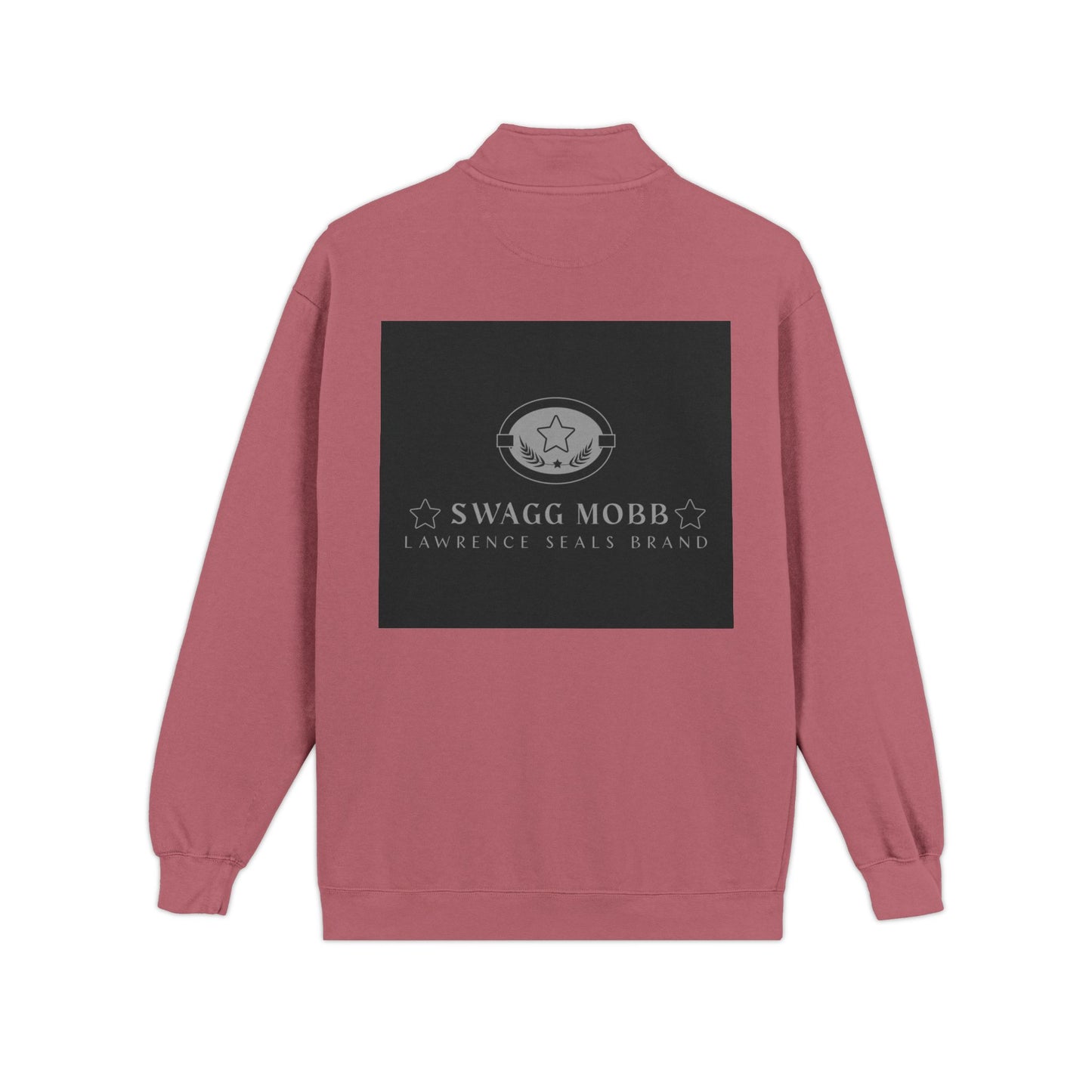Quarter-Zip Sweatshirt — Vintage Crest "Always Forward" Chest Logo