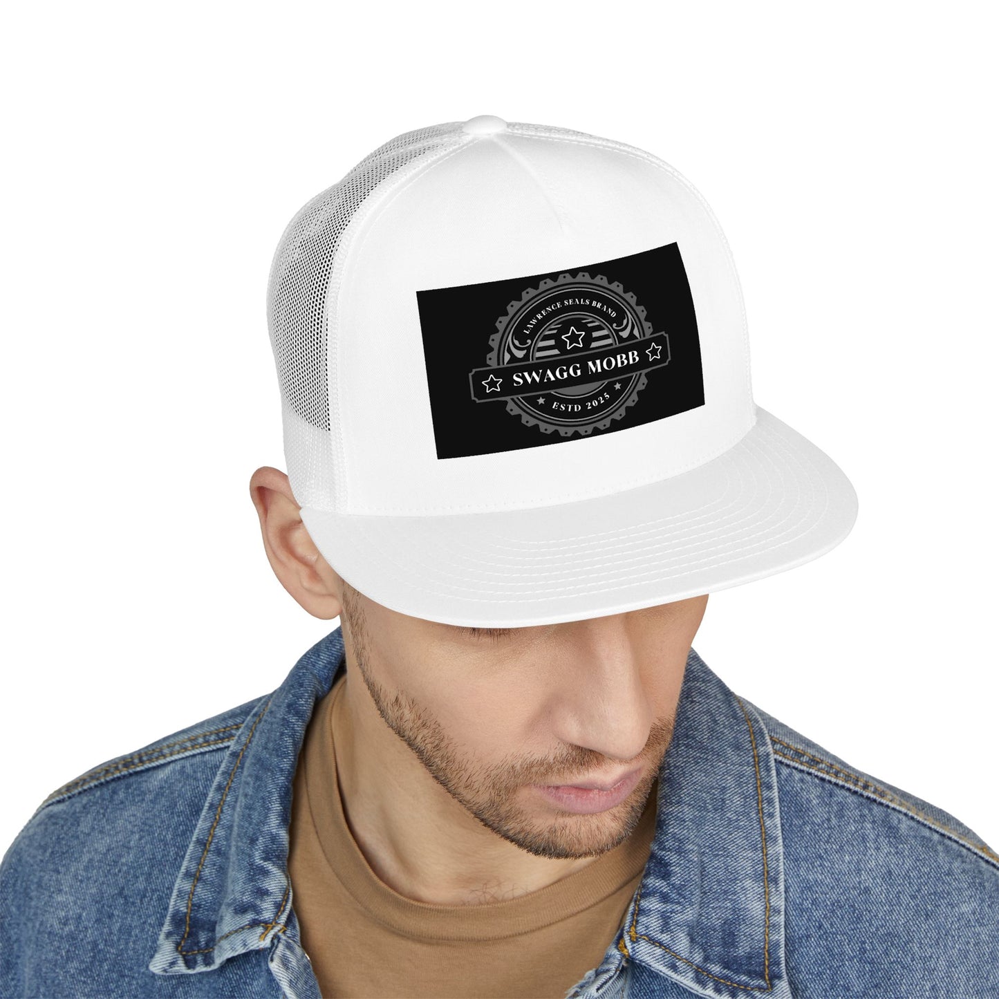 Swagg Mobb Vintage Badge Trucker Cap