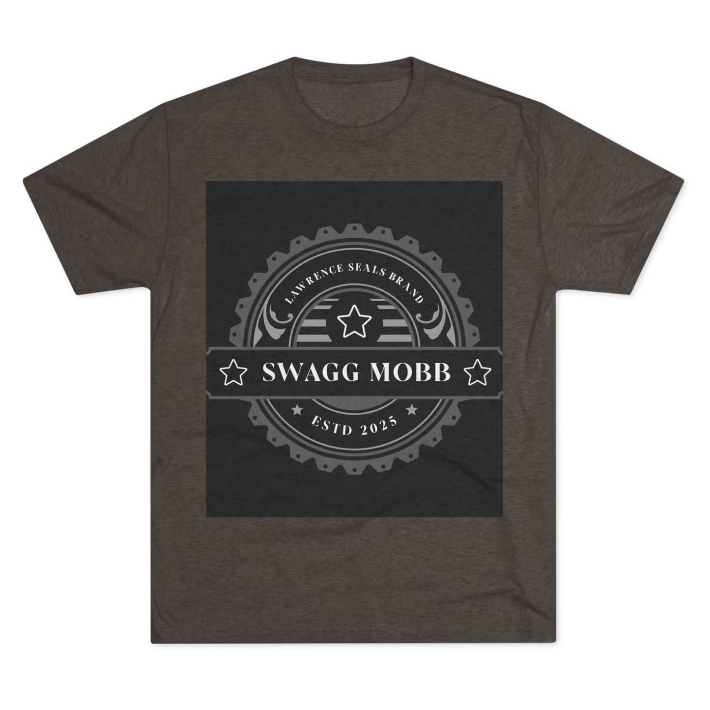 Swagg Mobb Logo Tee — Vintage Badge Graphic T-Shirt