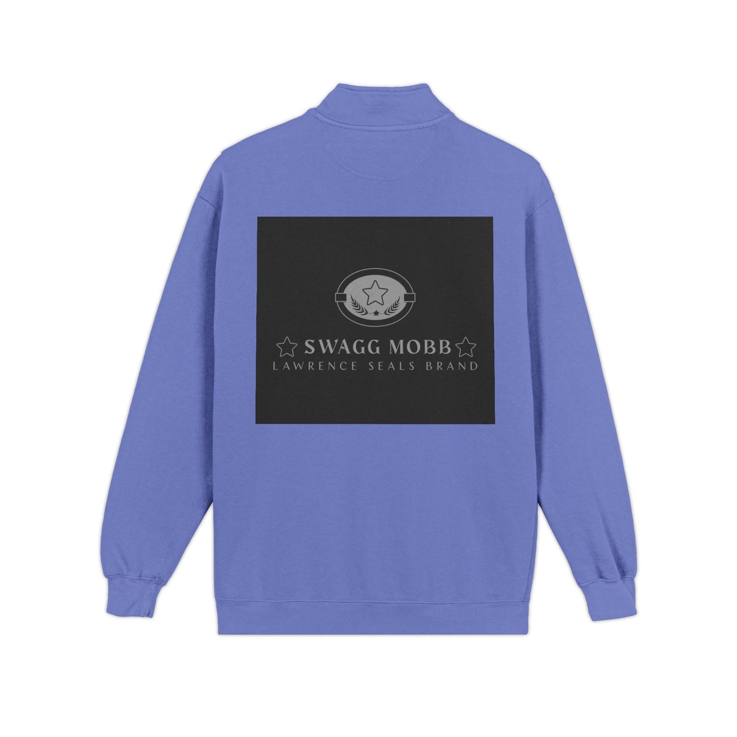 Quarter-Zip Sweatshirt — Vintage Crest "Always Forward" Chest Logo