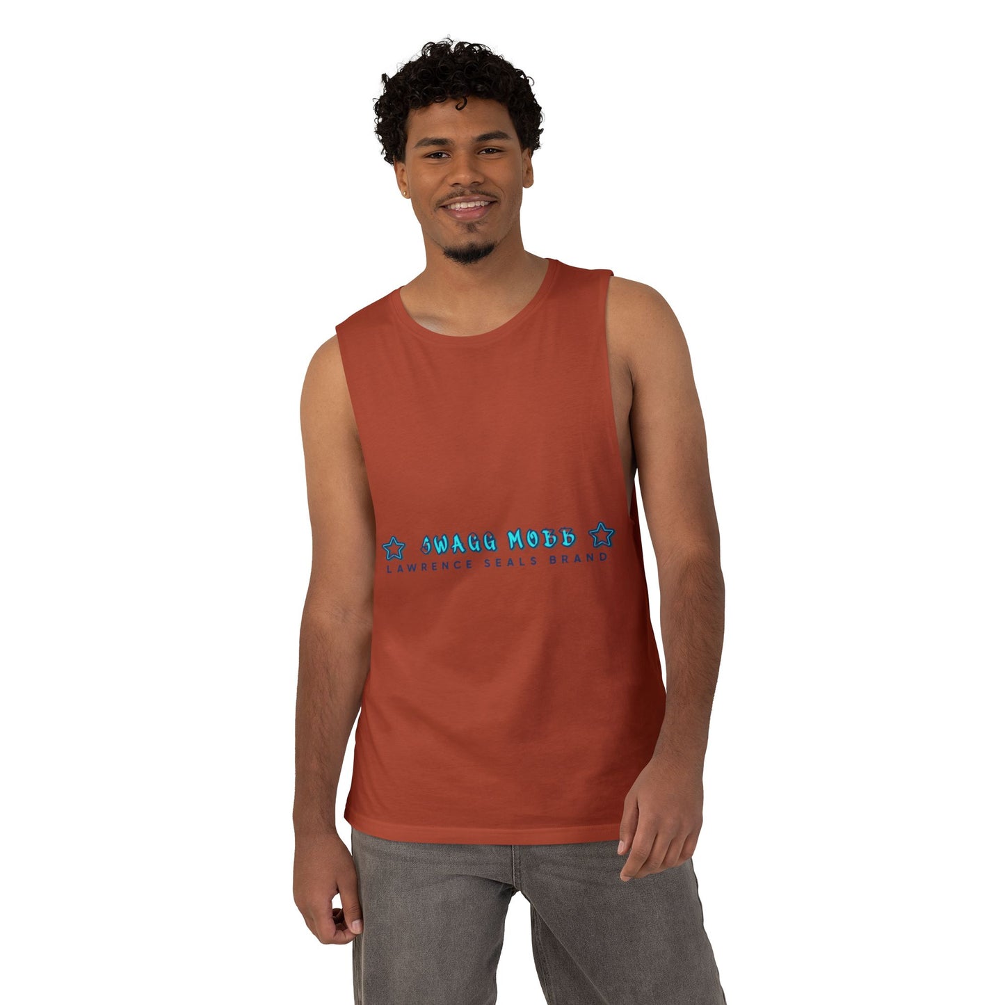 Unisex Barnard Tank Top - Casual Vibe with 'Share More' Design