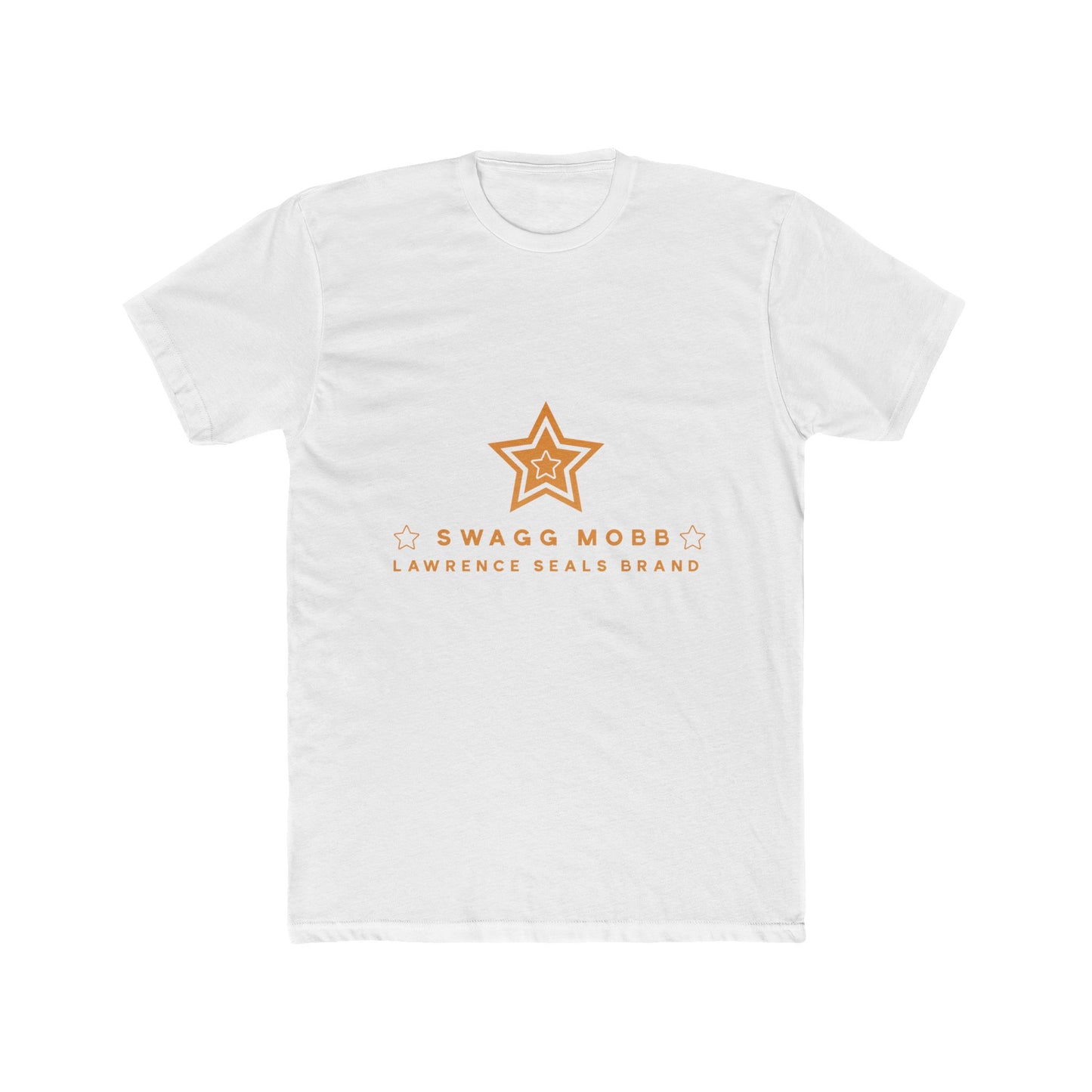 Swagg Mobb Star Logo Tee — 'Swagg Mobb Lawrence Seals Brand' Crewneck T-Shirt