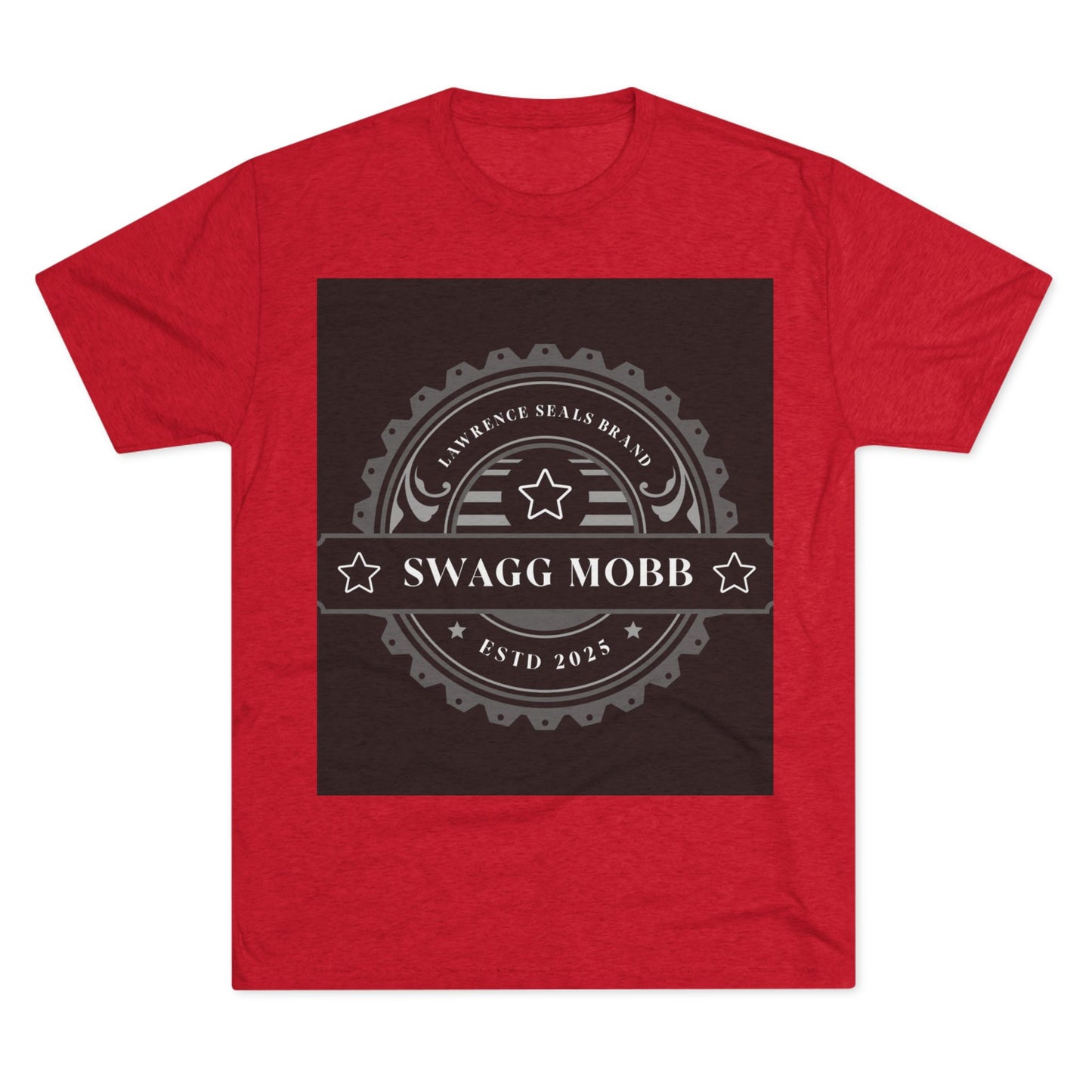 Swagg Mobb Logo Tee — Vintage Badge Graphic T-Shirt