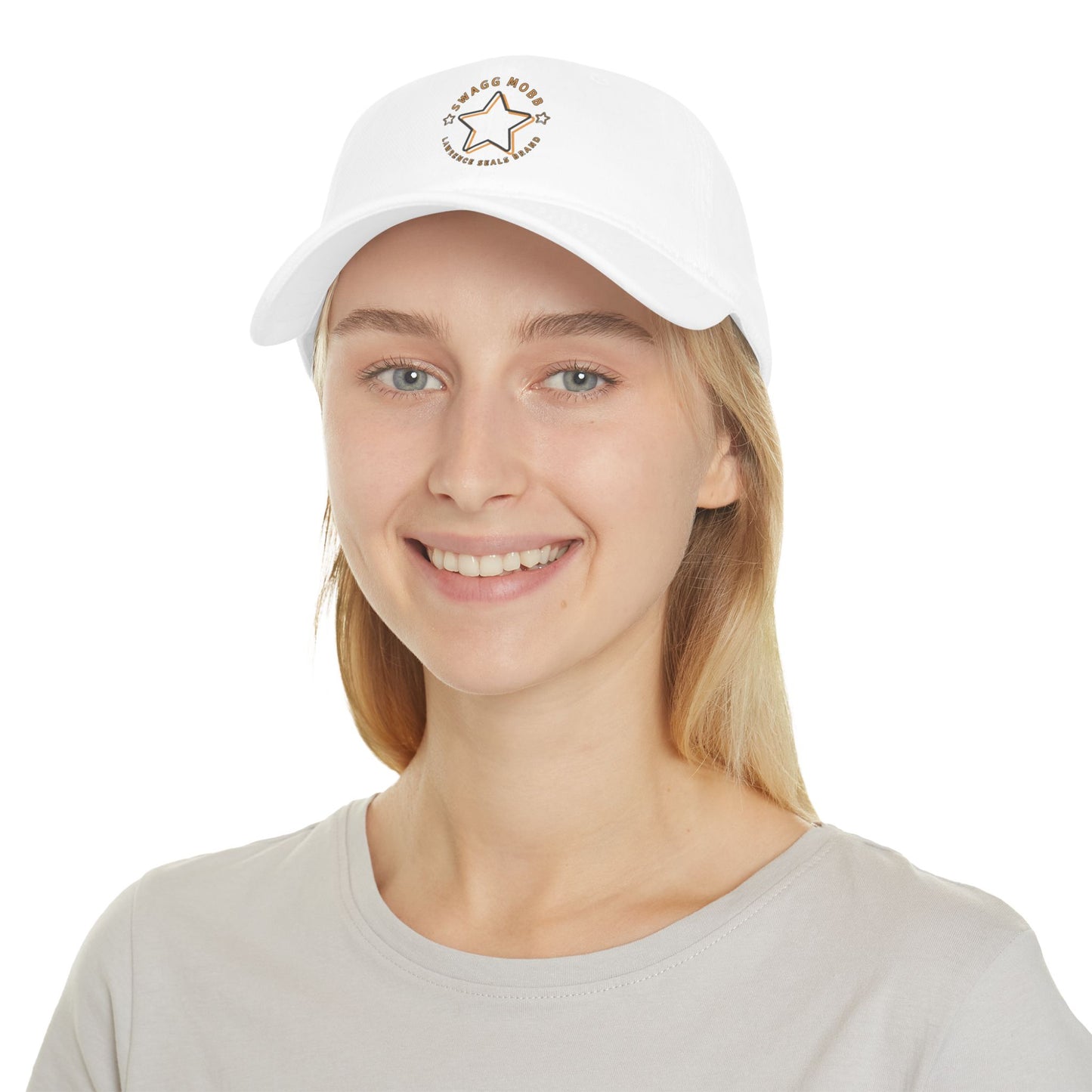Stylish Low Profile Baseball Cap with Star Design, Casual Cap, Unisex Hat, Summer Accessory, Gift for Friends