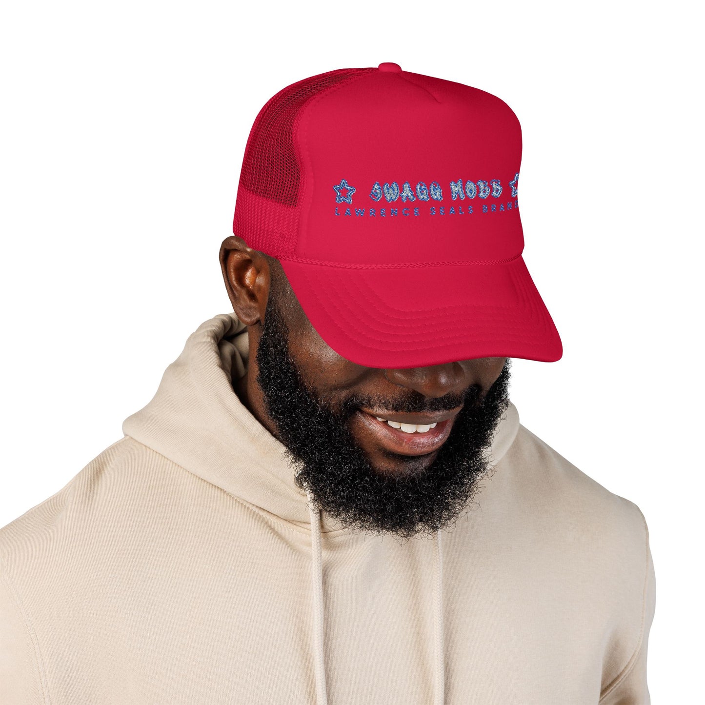 Embroidered Foam Trucker Hat - Shwag Mobs