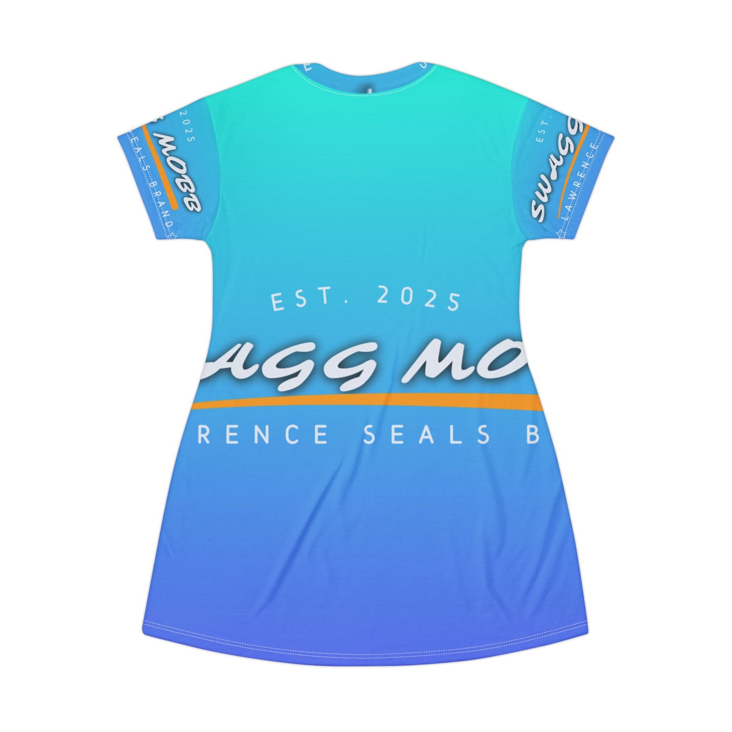 Stylish T-Shirt Dress, Casual Summer Dress, Beachwear, Gift for Her, Trendy Relaxed Outfit, Perfect for Parties