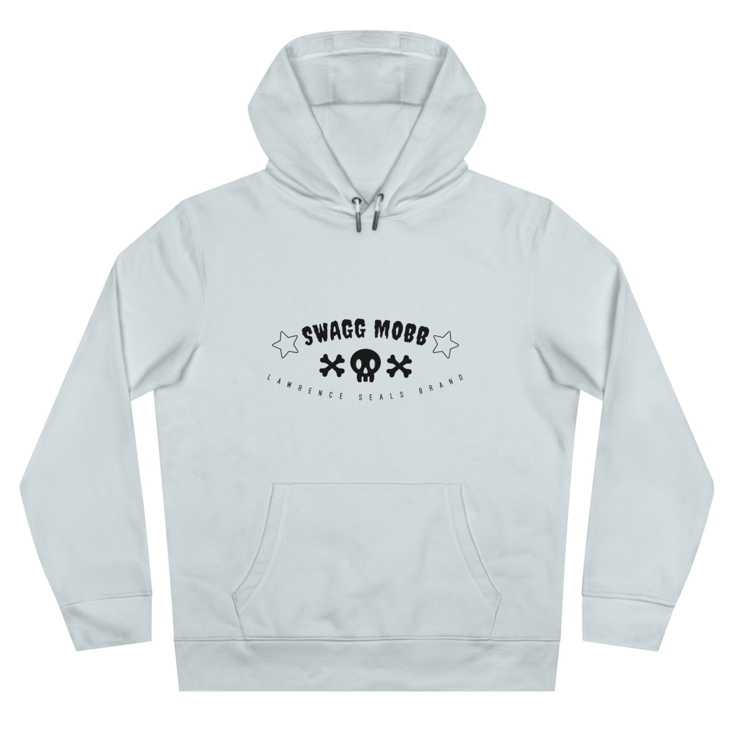King Hooded Sweatshirt — 'SWAGG MOBB' Streetwear Hoodie with Skull & Crossbones Graphic