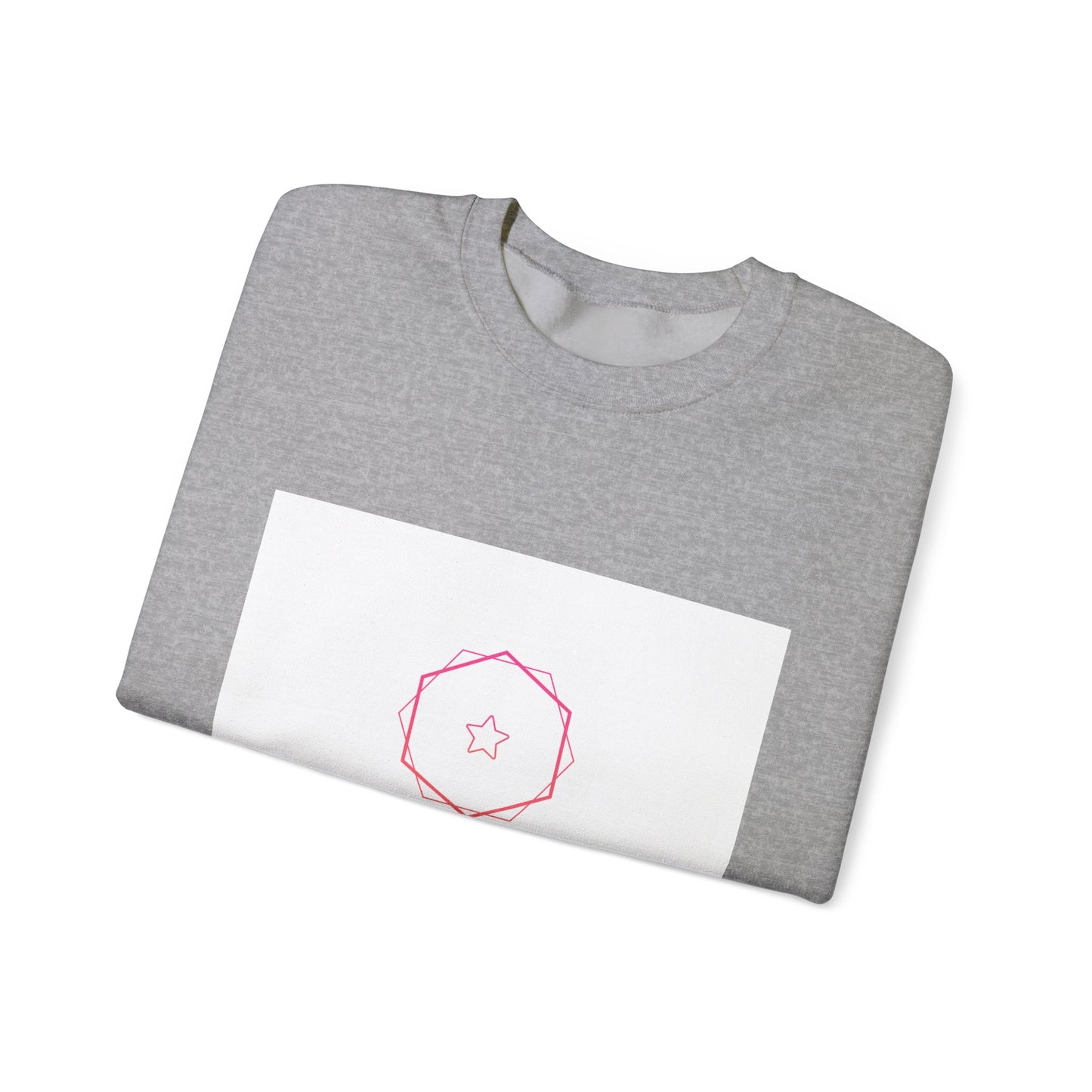 Crewneck Sweatshirt — Minimal Pink “Swagg Mobb” Logo