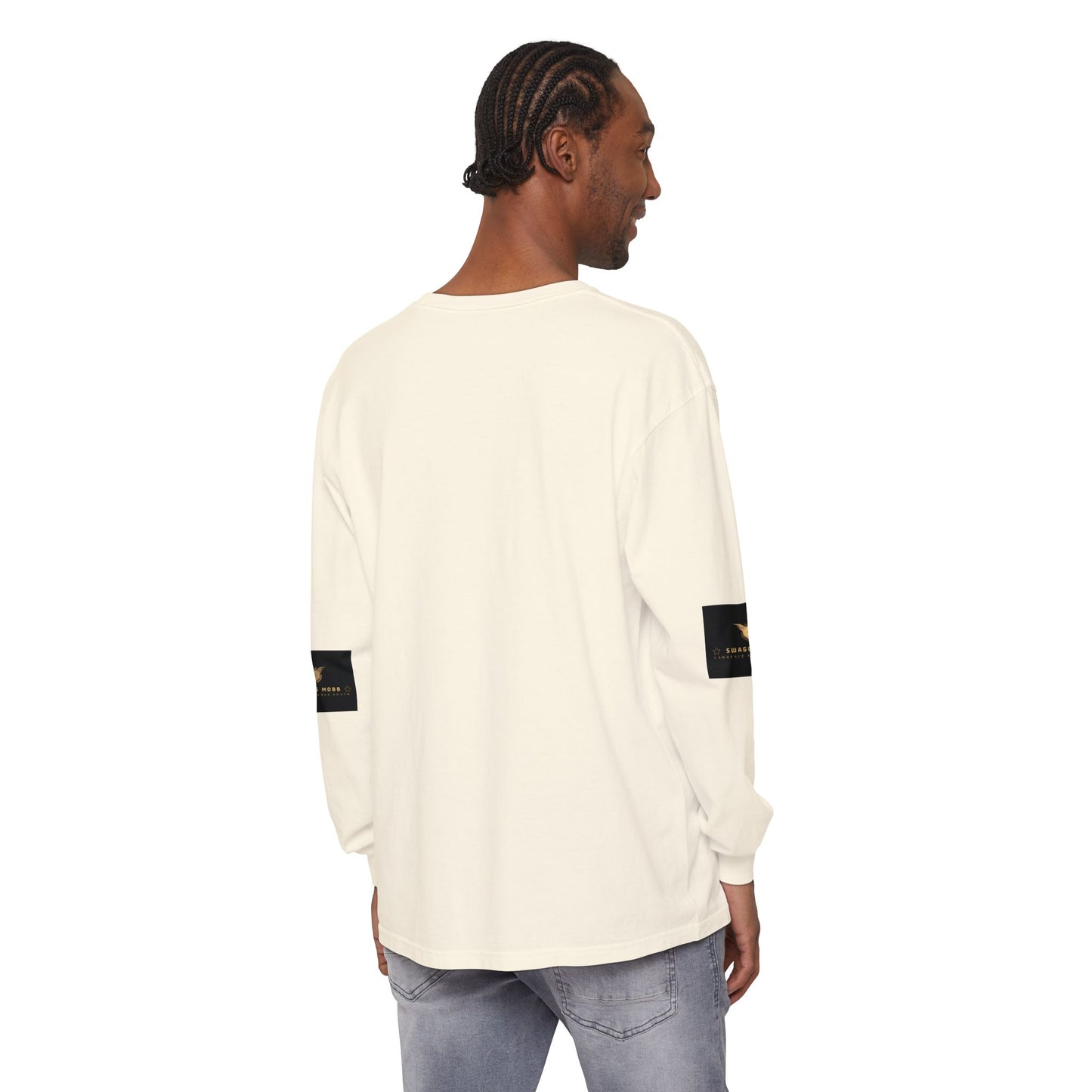 Swagg Mobb Eagle Logo Long Sleeve T-Shirt