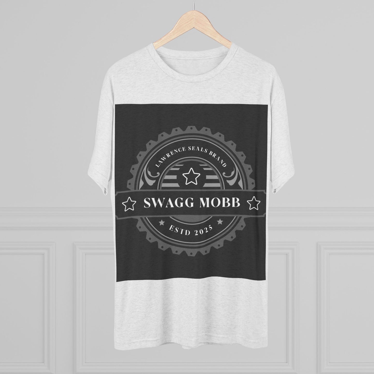 Swagg Mobb Logo Tee — Vintage Badge Graphic T-Shirt