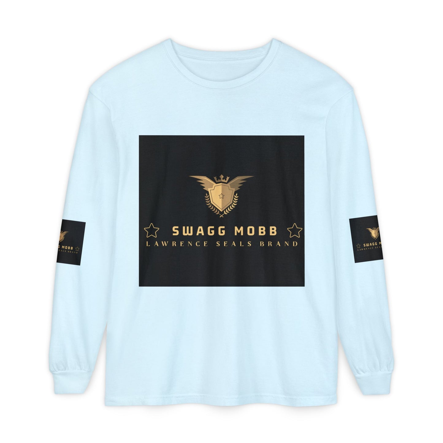 Swagg Mobb Eagle Logo Long Sleeve T-Shirt