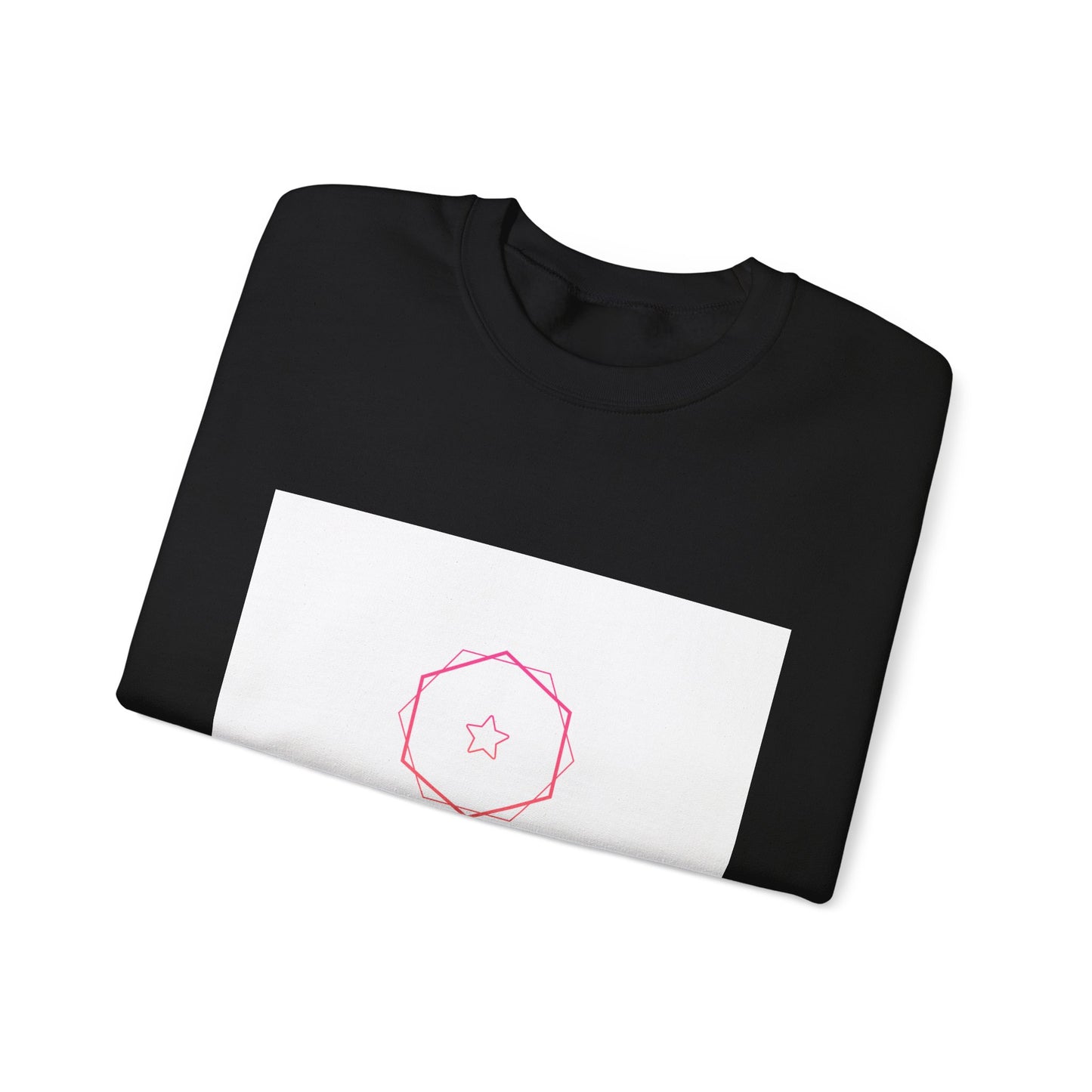 Crewneck Sweatshirt — Minimal Pink “Swagg Mobb” Logo