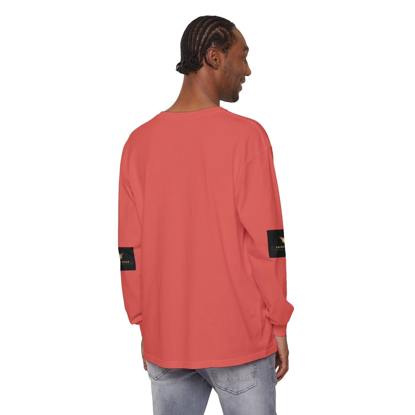 Swagg Mobb Eagle Logo Long Sleeve T-Shirt