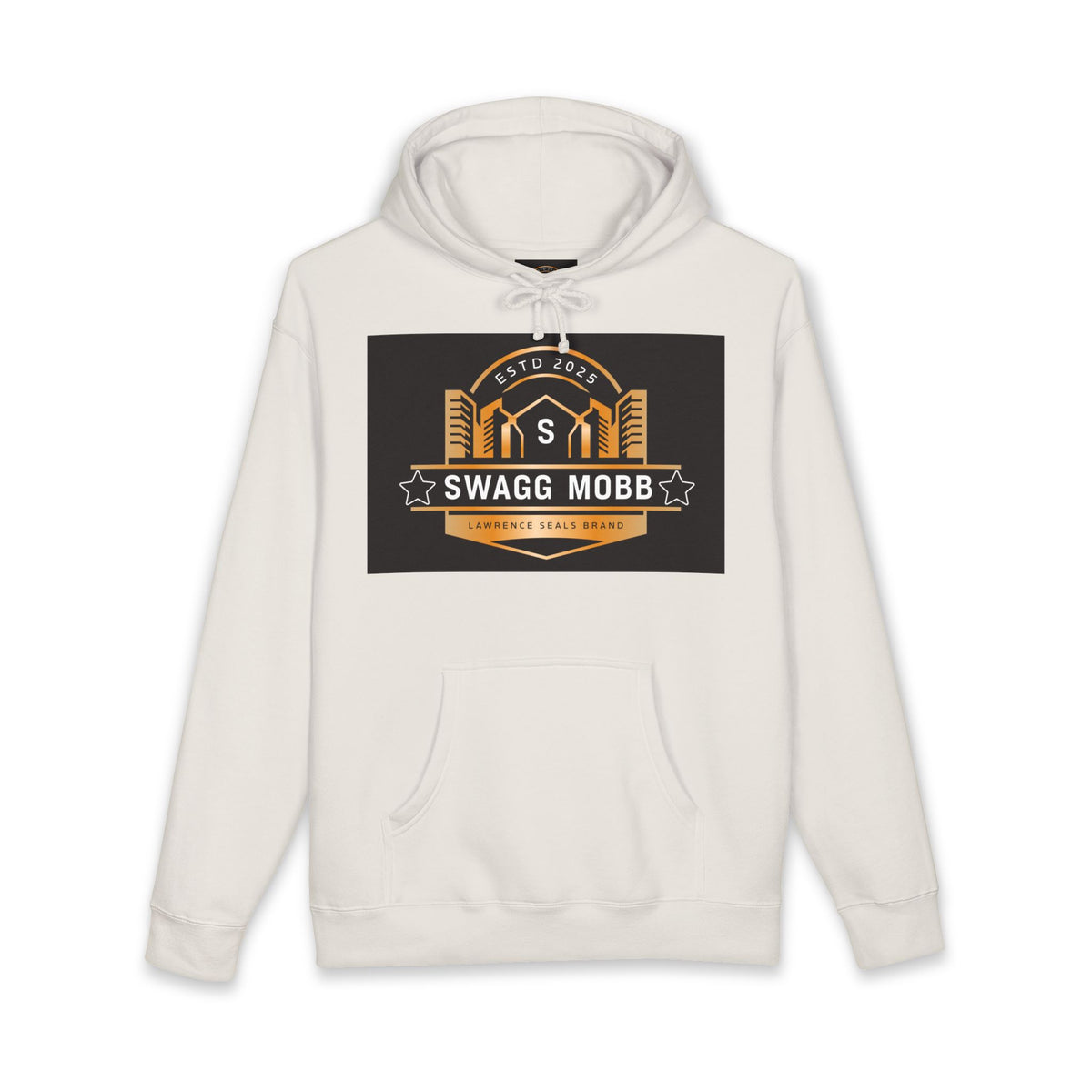 Swagg Mobb Crest Hoodie — Vintage Urban Logo Pullover