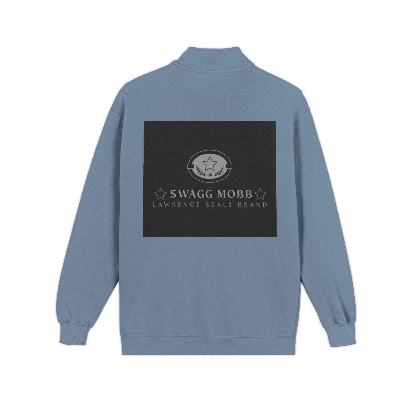 Quarter-Zip Sweatshirt — Vintage Crest "Always Forward" Chest Logo