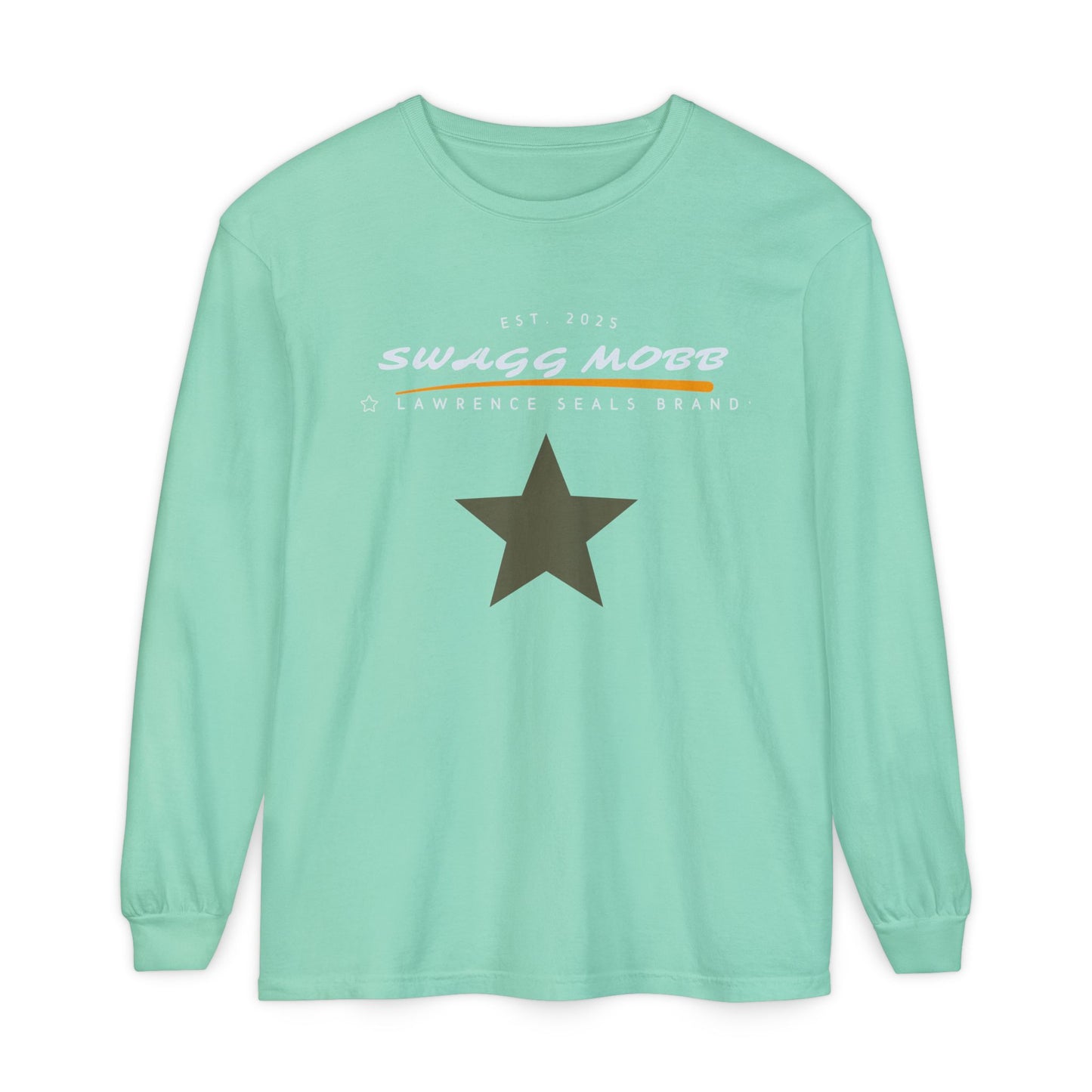 Unisex Garment-dyed Long Sleeve T-Shirt