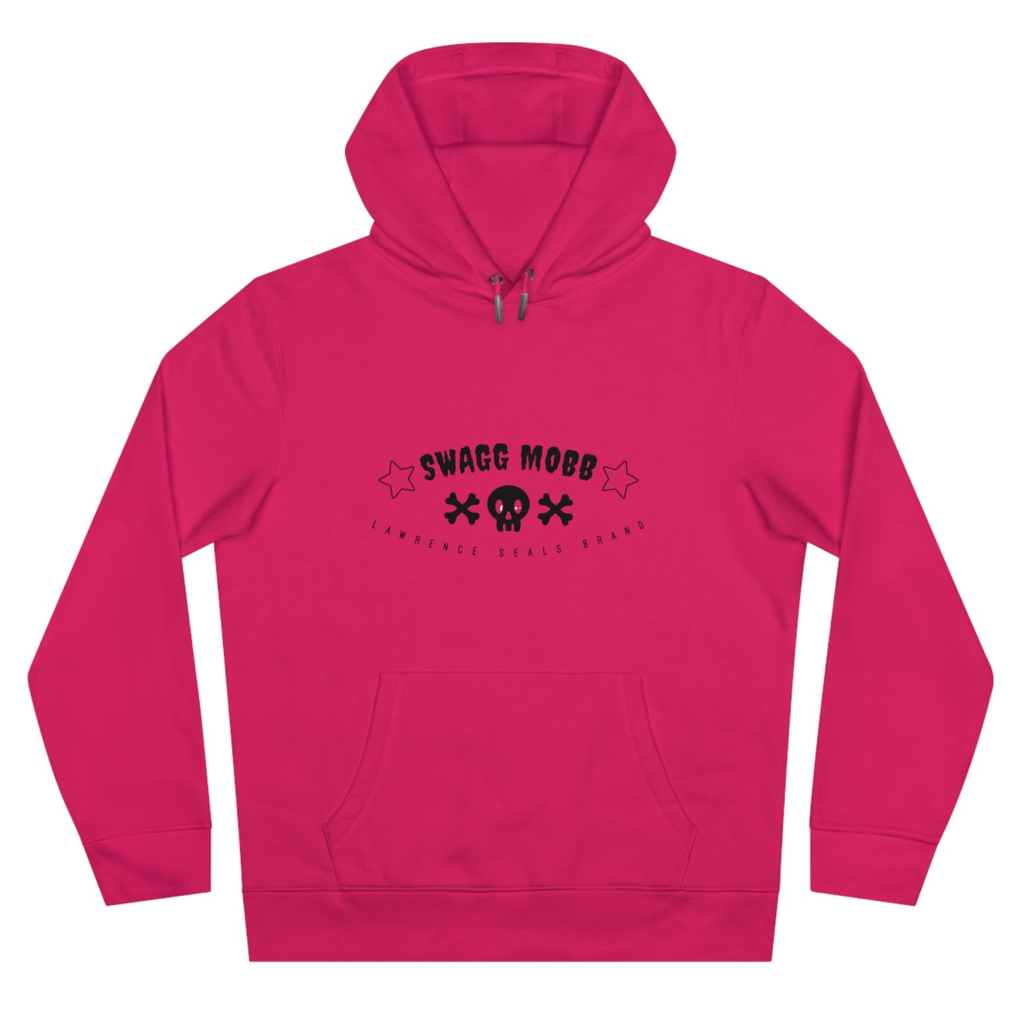 King Hooded Sweatshirt — 'SWAGG MOBB' Streetwear Hoodie with Skull & Crossbones Graphic