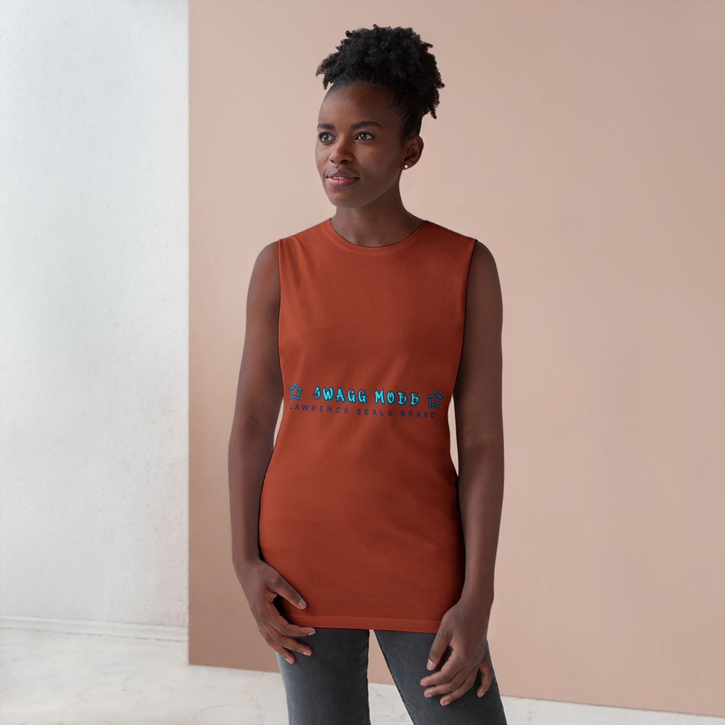 Unisex Barnard Tank Top - Casual Vibe with 'Share More' Design