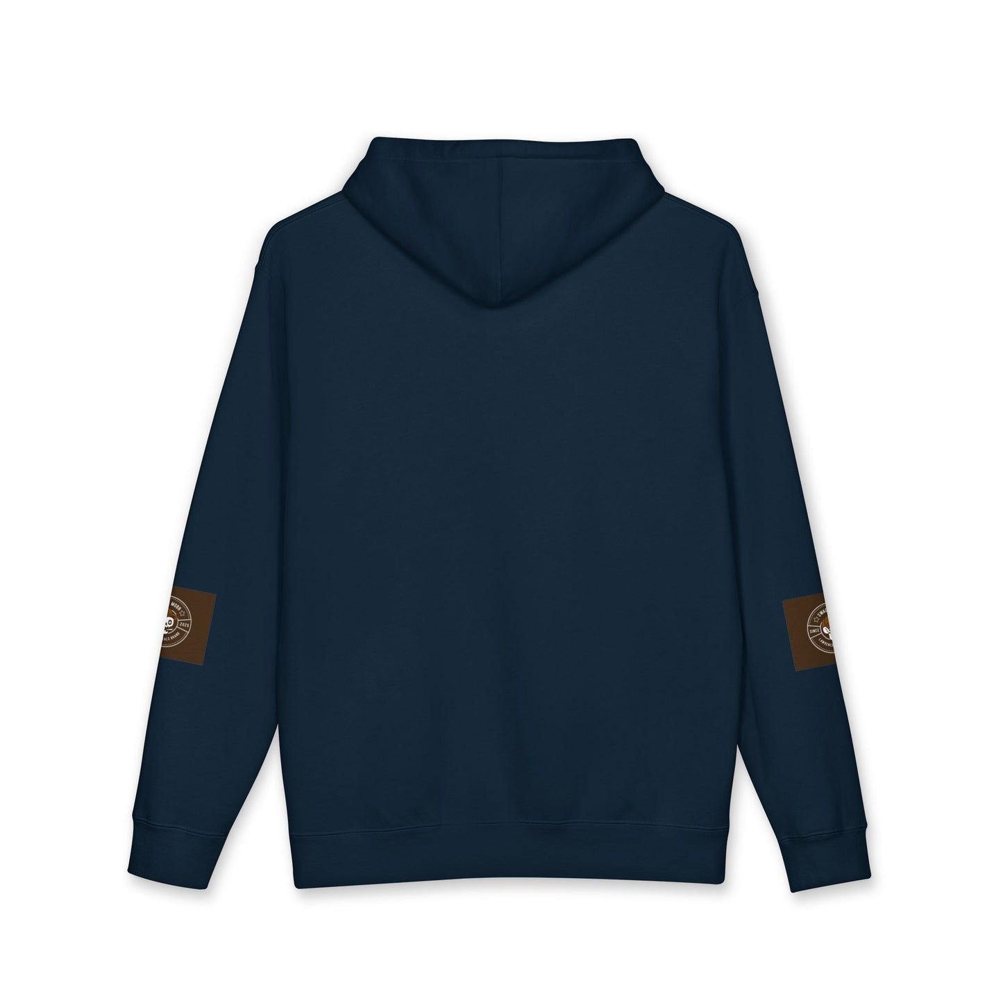 Skull Badge Hoodie – Stoner's Daily Brew Coffee Logo Sweatshirt