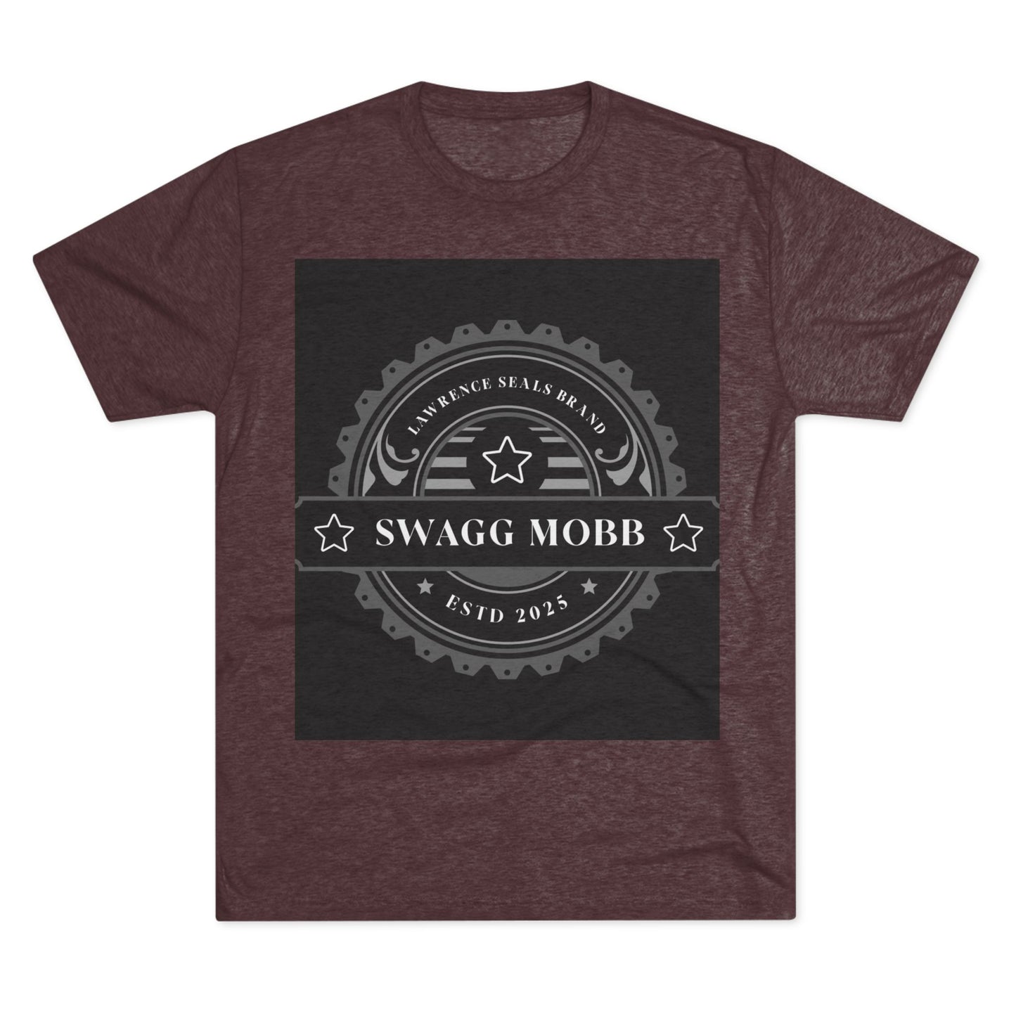 Swagg Mobb Logo Tee — Vintage Badge Graphic T-Shirt