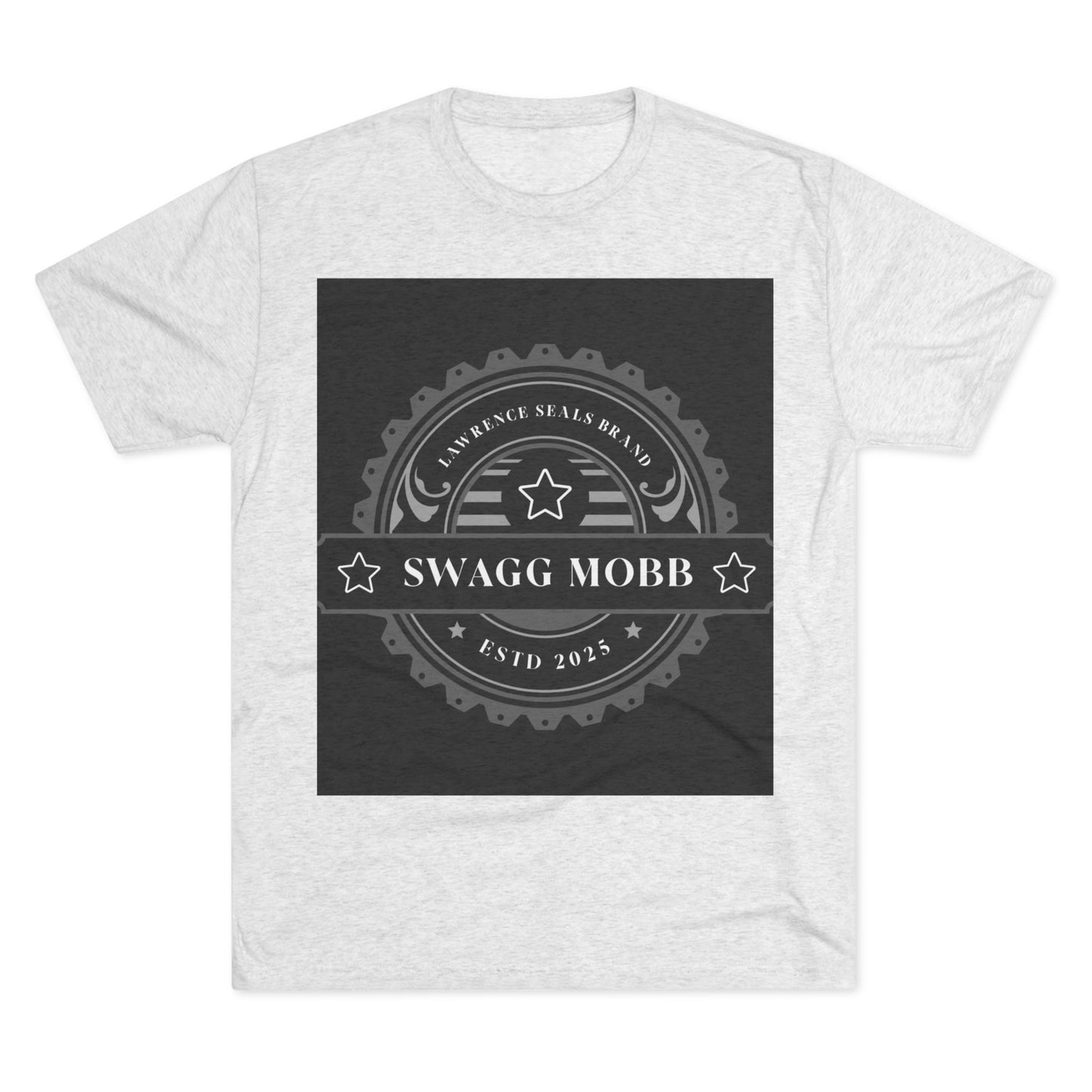 Swagg Mobb Logo Tee — Vintage Badge Graphic T-Shirt